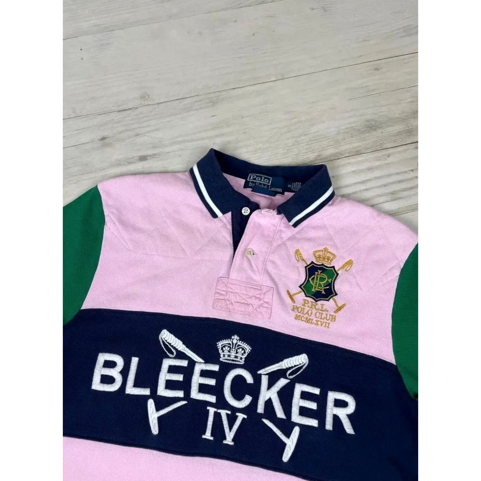 Polo Ralph Lauren Polo Ralph Lauren Rugby Shirt Men Size S Pink Big Logo Size US S / EU 44-46 / 1 - 2 Thumbnail