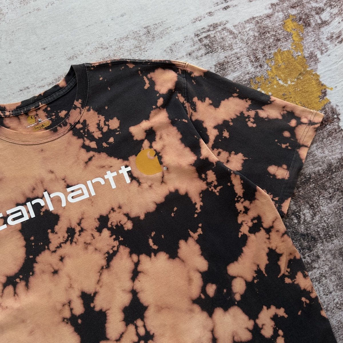 Carhartt CARHARTT WORK IN PROGRESS ACID WASH TSHIRT Size US XL / EU 56 / 4 - 6 Thumbnail