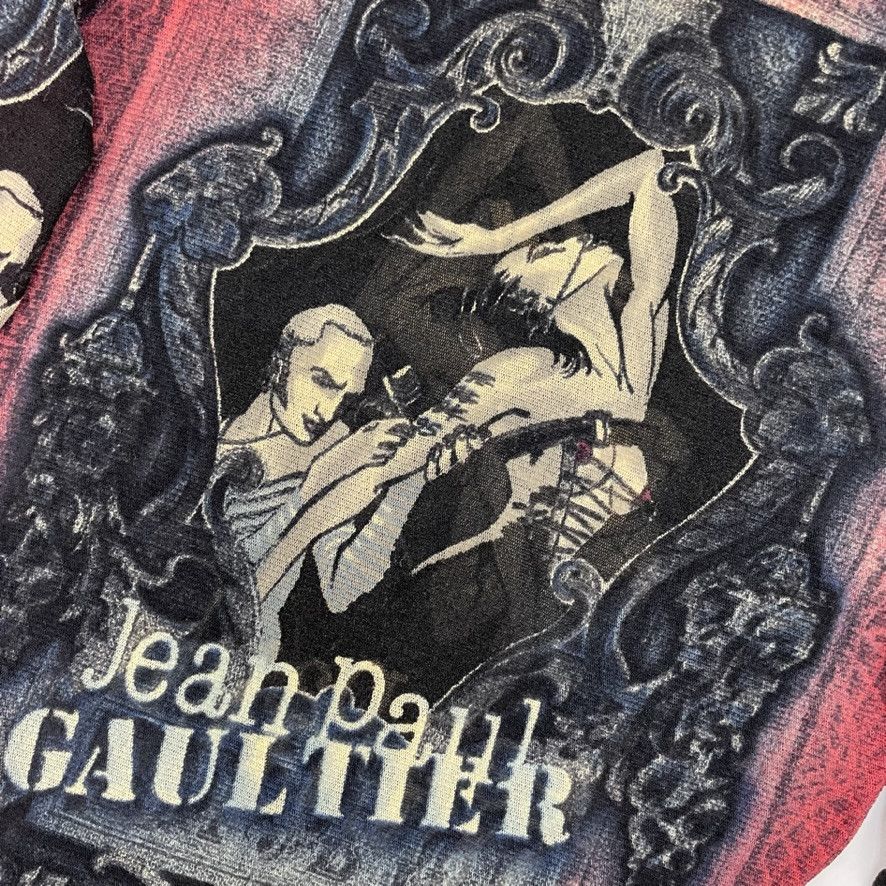 Jean Paul Gaultier 1995 Jean Paul Gaultier Tattoo Artist Mesh Top Vintage Size US M / EU 48-50 / 2 - 5 Thumbnail