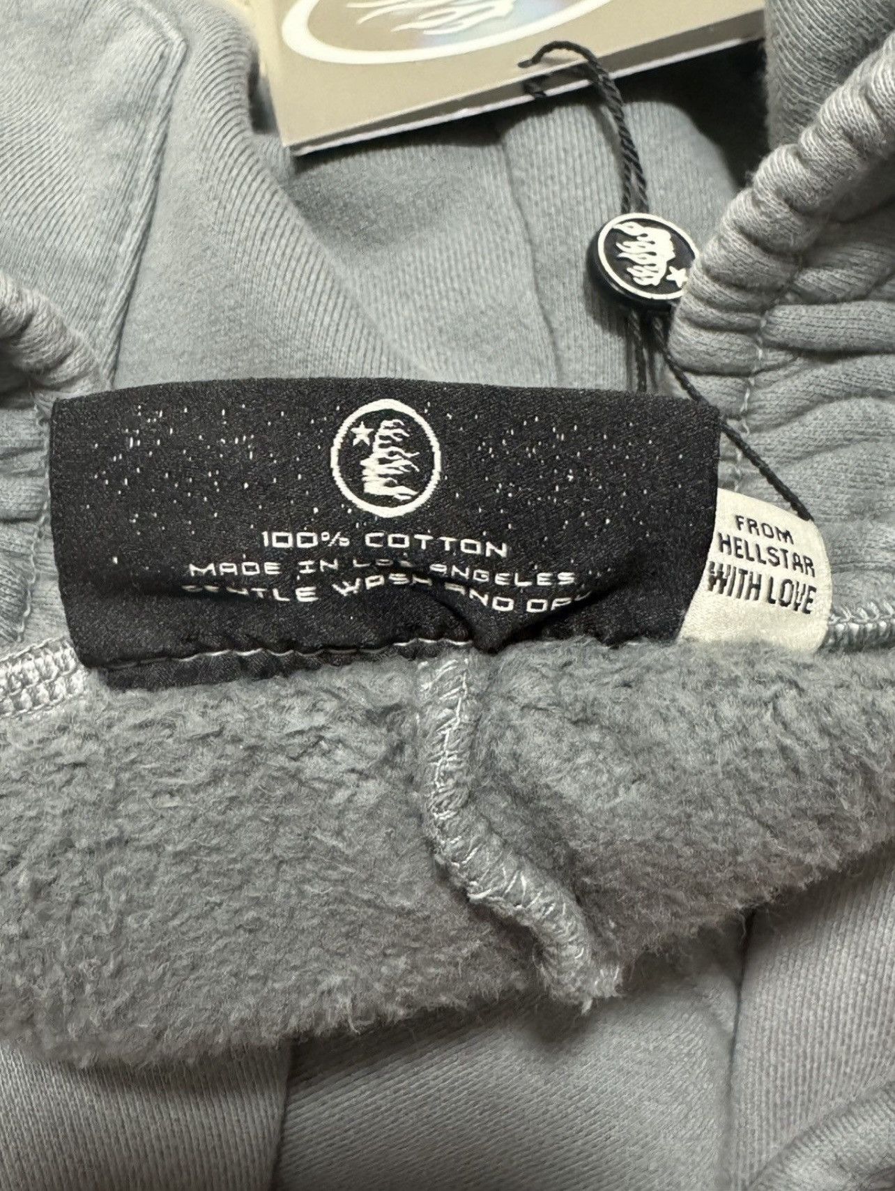 HELLSTAR Hellstar Future Flame Sweatpants Grey/Green Size US 34 / EU 50 - 5 Thumbnail