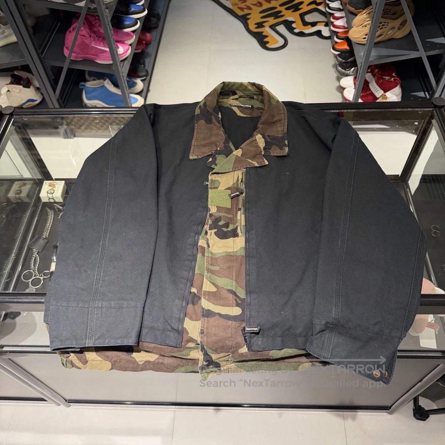 Balenciaga Balenciaga Camouflage Patchwork Jacket. Size US M / EU 48-50 / 2 - 1 Thumbnail