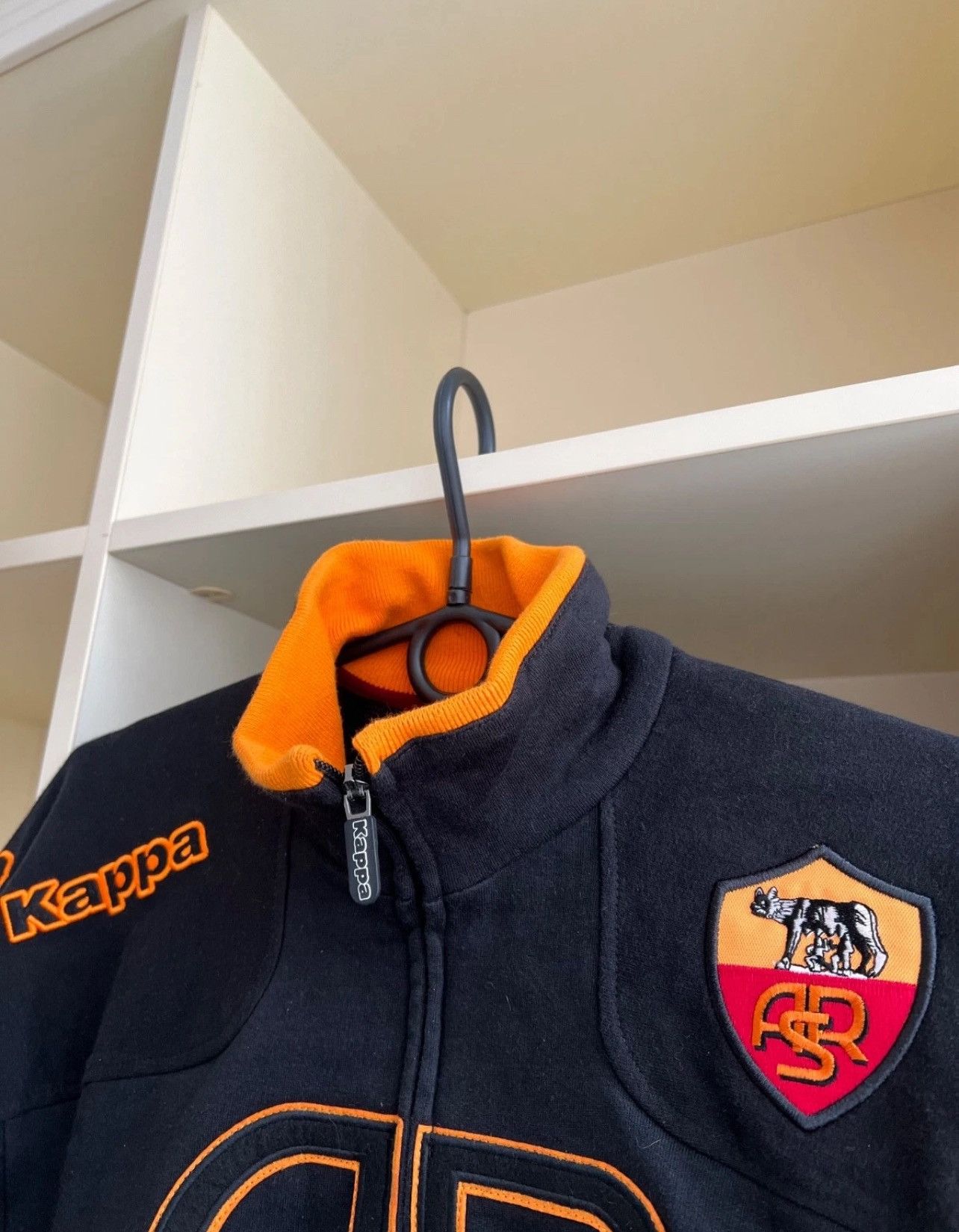 Kappa Vintage Kappa AS Roma Football Jacket Soccer Track Top Size US S / EU 44-46 / 1 - 8 Thumbnail