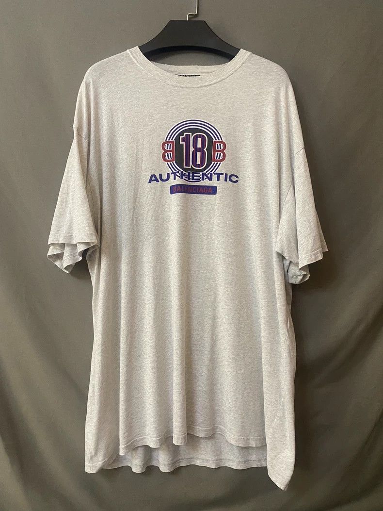 Balenciaga Balenciaga 2018 Double B Short Sleeve T-shirt-yf Size US XL / EU 56 / 4 - 1 Thumbnail