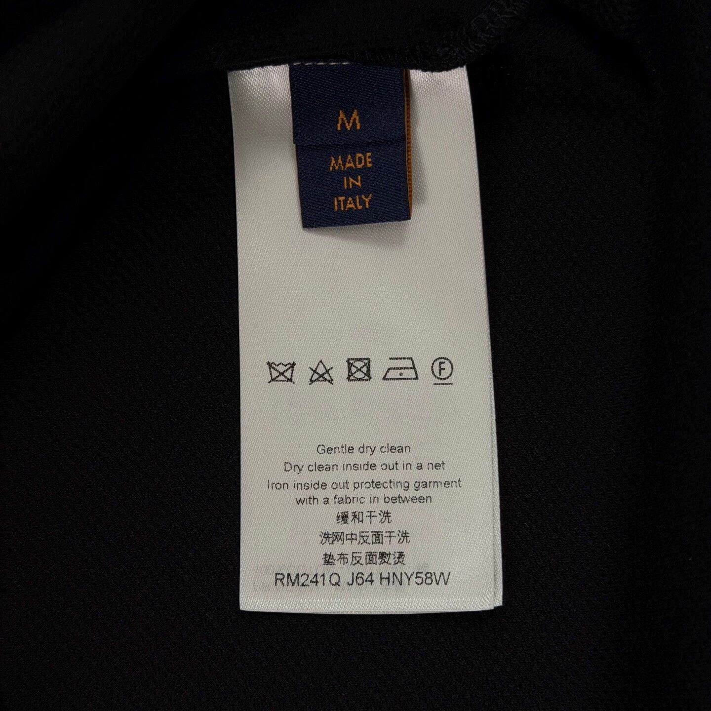 Louis Vuitton LV Stitch Logo Black Pin Polo M Near New Size US M / EU 48-50 / 2 - 4 Thumbnail