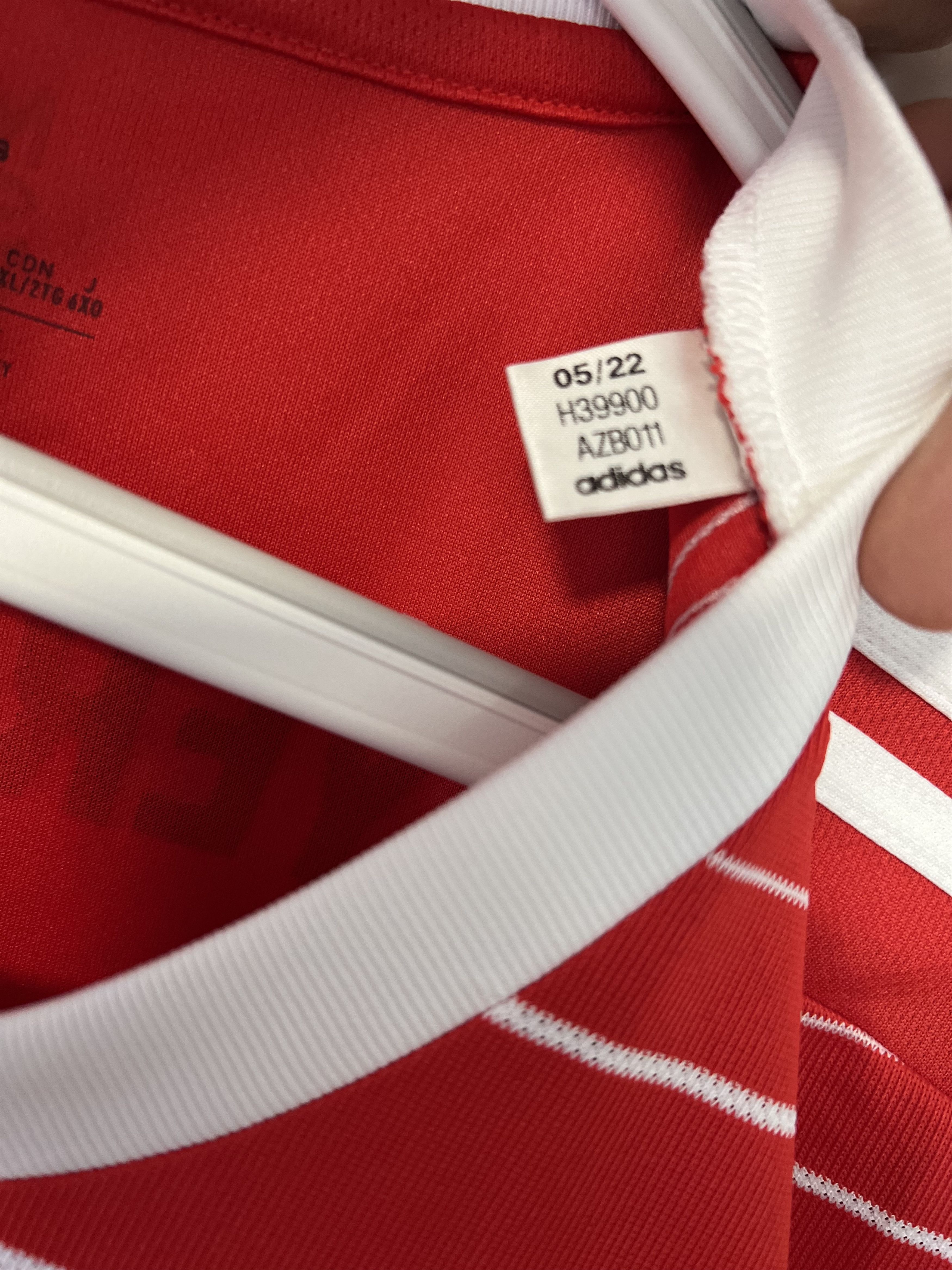 Adidas 2022-2023 FC BAYERN MUNCHEN HOME football jersey shirt Size US XXL / EU 58 / 5 - 8 Thumbnail
