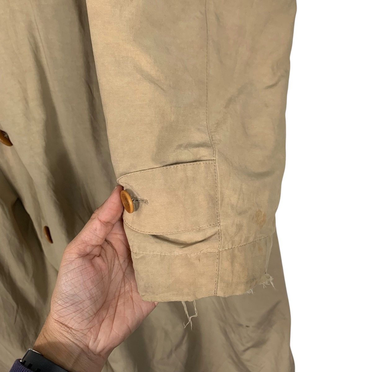 Other Made In Italy J Diffu Trench Coat Size XL / US 12-14 / IT 48-50 - 14 Thumbnail
