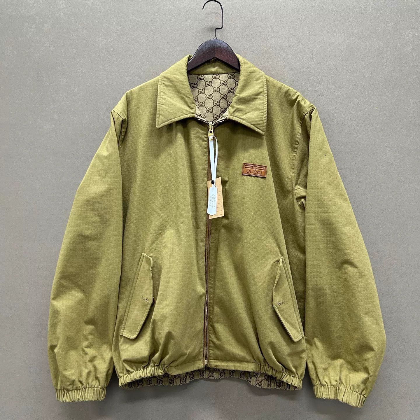 Gucci Gucci GG Monogram Embroidered Reversible Jacket Size 50 Size US M / EU 48-50 / 2 - 3 Thumbnail