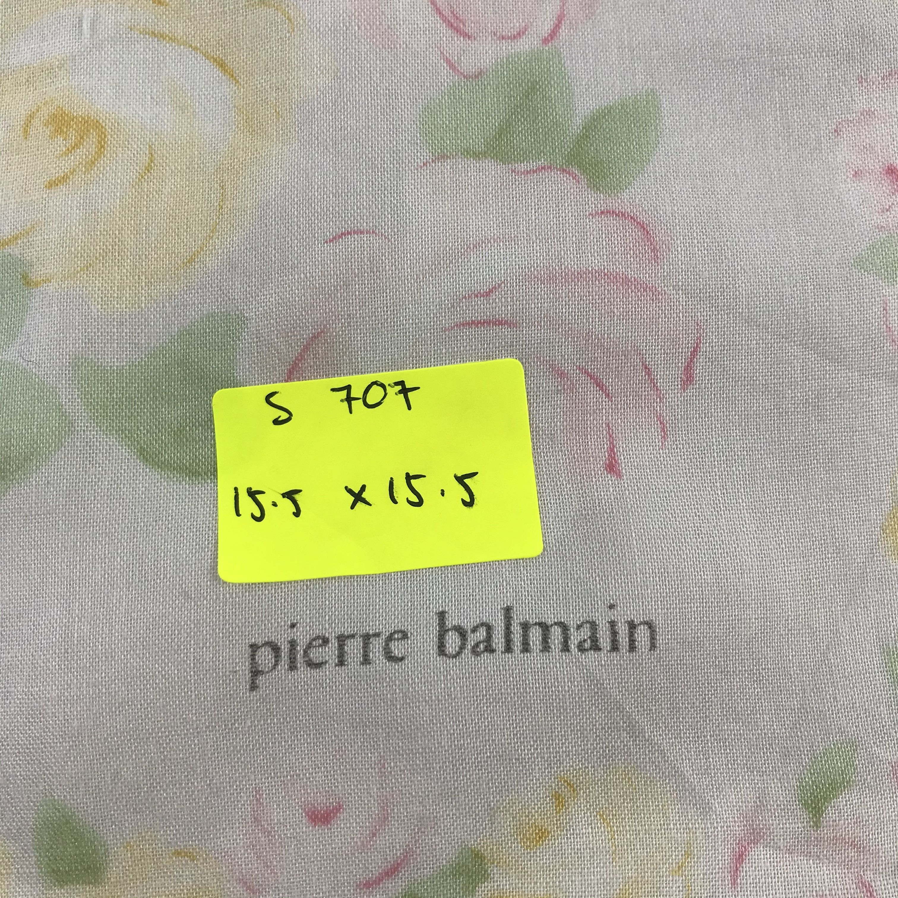 Pierre Balmain × Vintage Pierre Balmain Bandana / Handkerchief / Neckerchief - S707 Size ONE SIZE - 5 Thumbnail