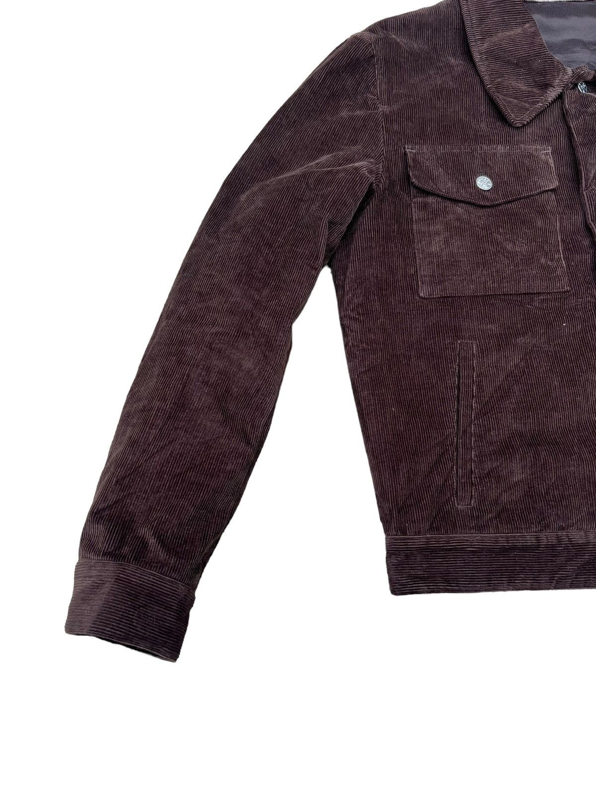 agnes b. Vintage 90s Agnes B. Homme Paris Lined Corduroy Jacket Size US M / EU 48-50 / 2 - 5 Thumbnail