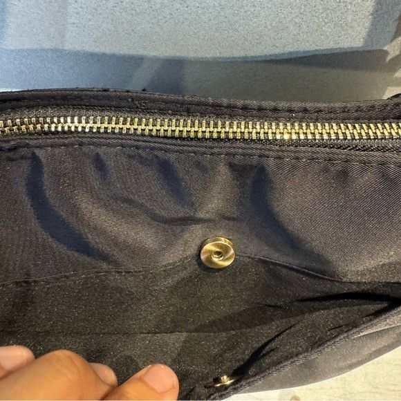 Other NWT TIME AND TRU ADJUSTABLE SHOULDER STRAP BLACK HANDBAG Size ONE SIZE - 7 Thumbnail
