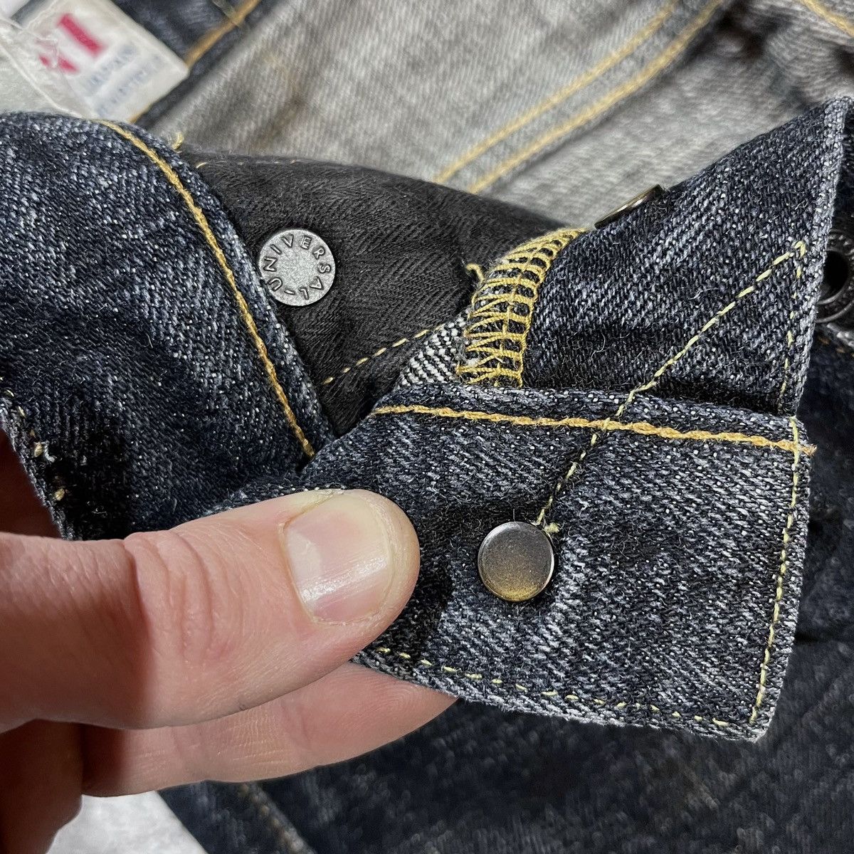 Oni ONI Denim Selvedge Jeans Indigo ONI-902-AIZUMI Made Japan 29 Size US 29 - 13 Thumbnail