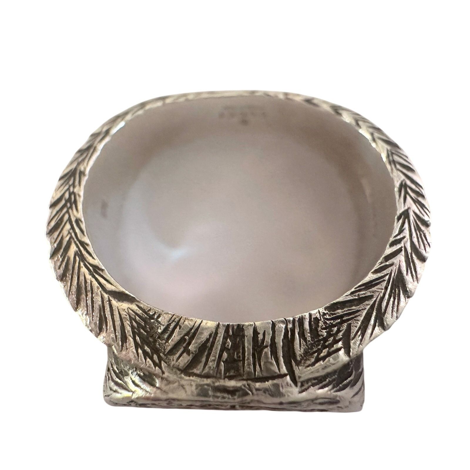 Gucci Gucci Interlocking G Arabesque Ring Sterling Silver Size ONE SIZE - 9 Thumbnail