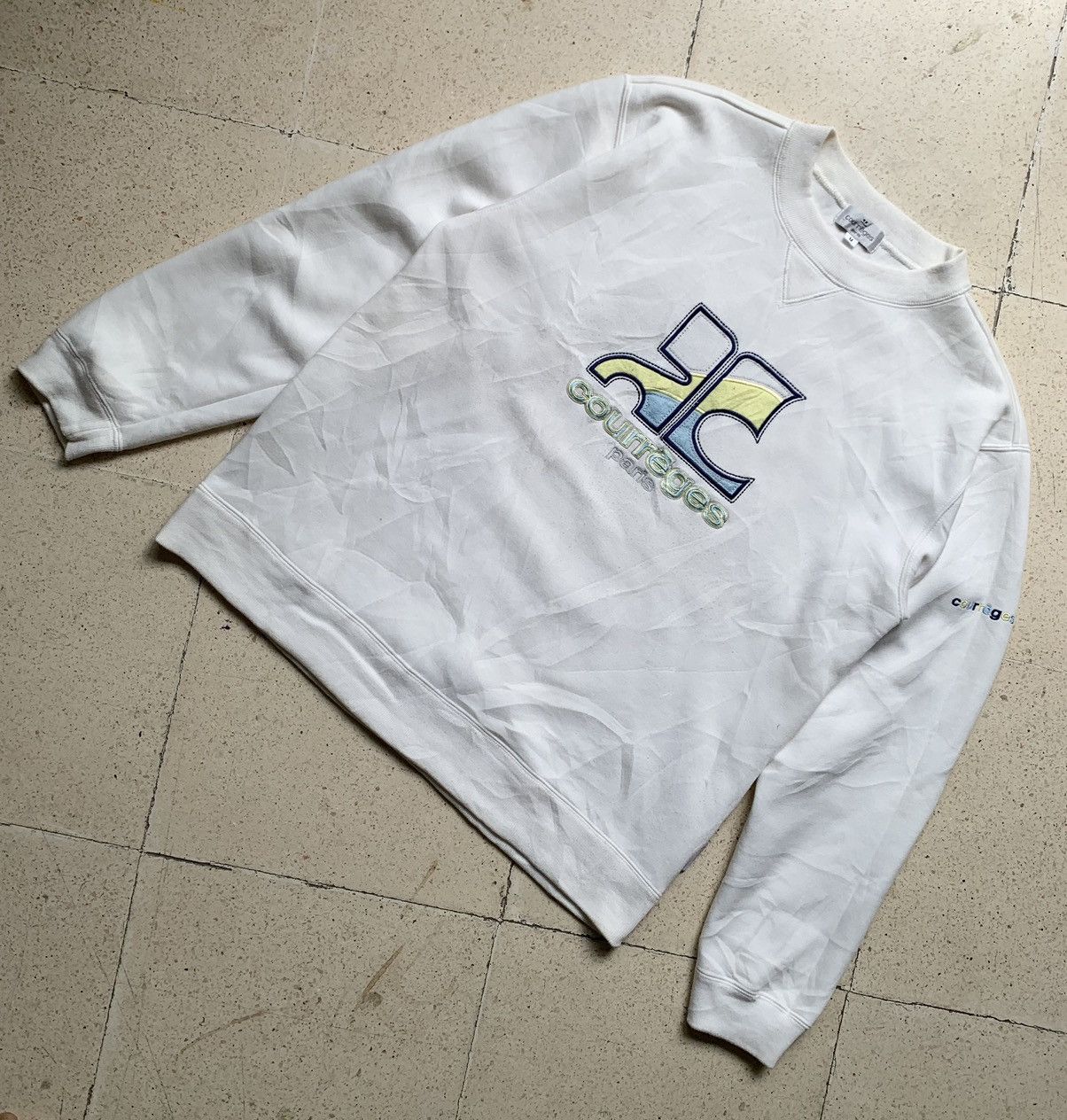 Vintage 90’s Courreges paris sweatshirt