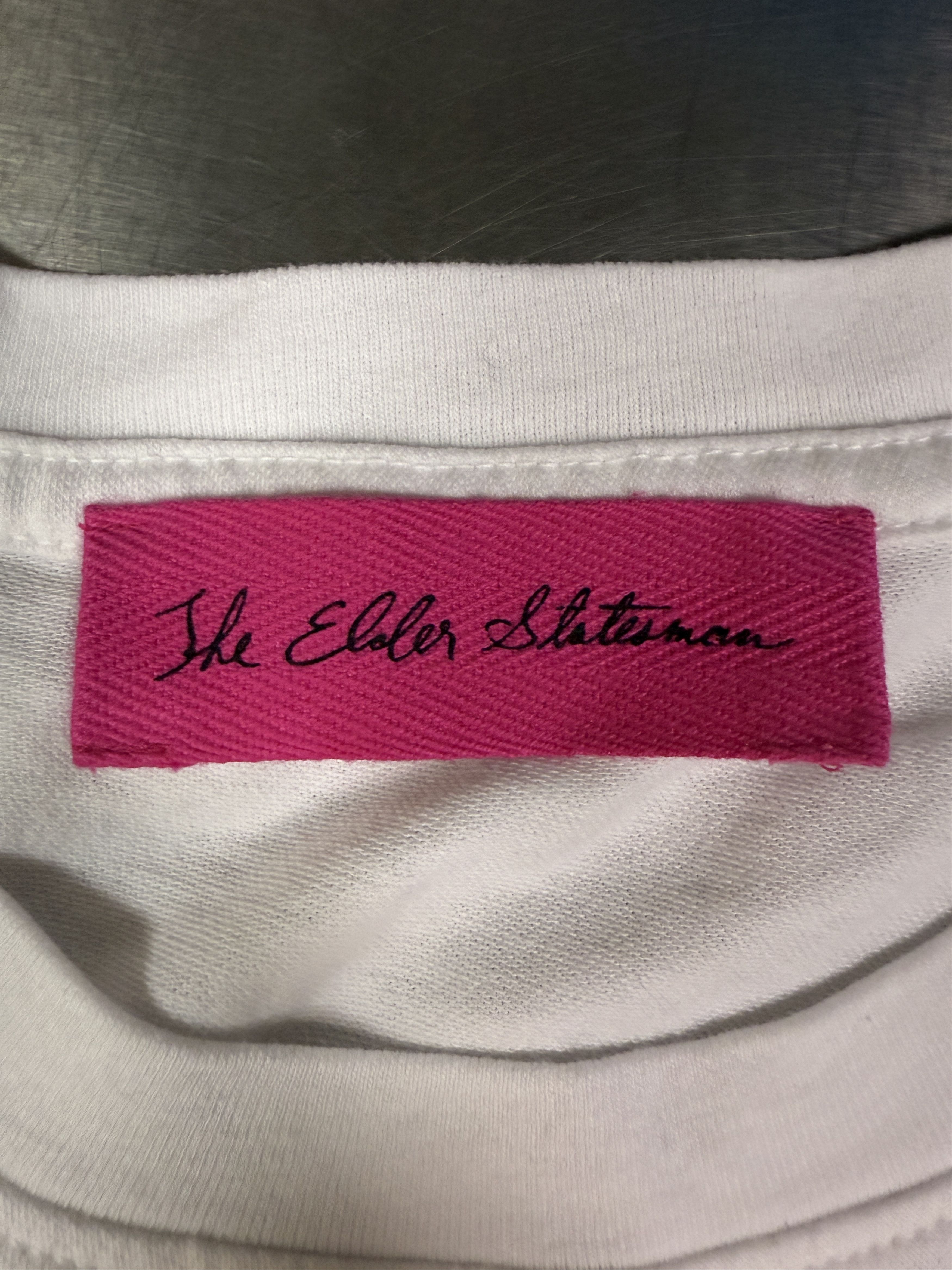 The Elder Statesman $355 The Elder Statesman Super Soft Short Sleeve Tee Size US XS / EU 42 / 0 - 8 Thumbnail