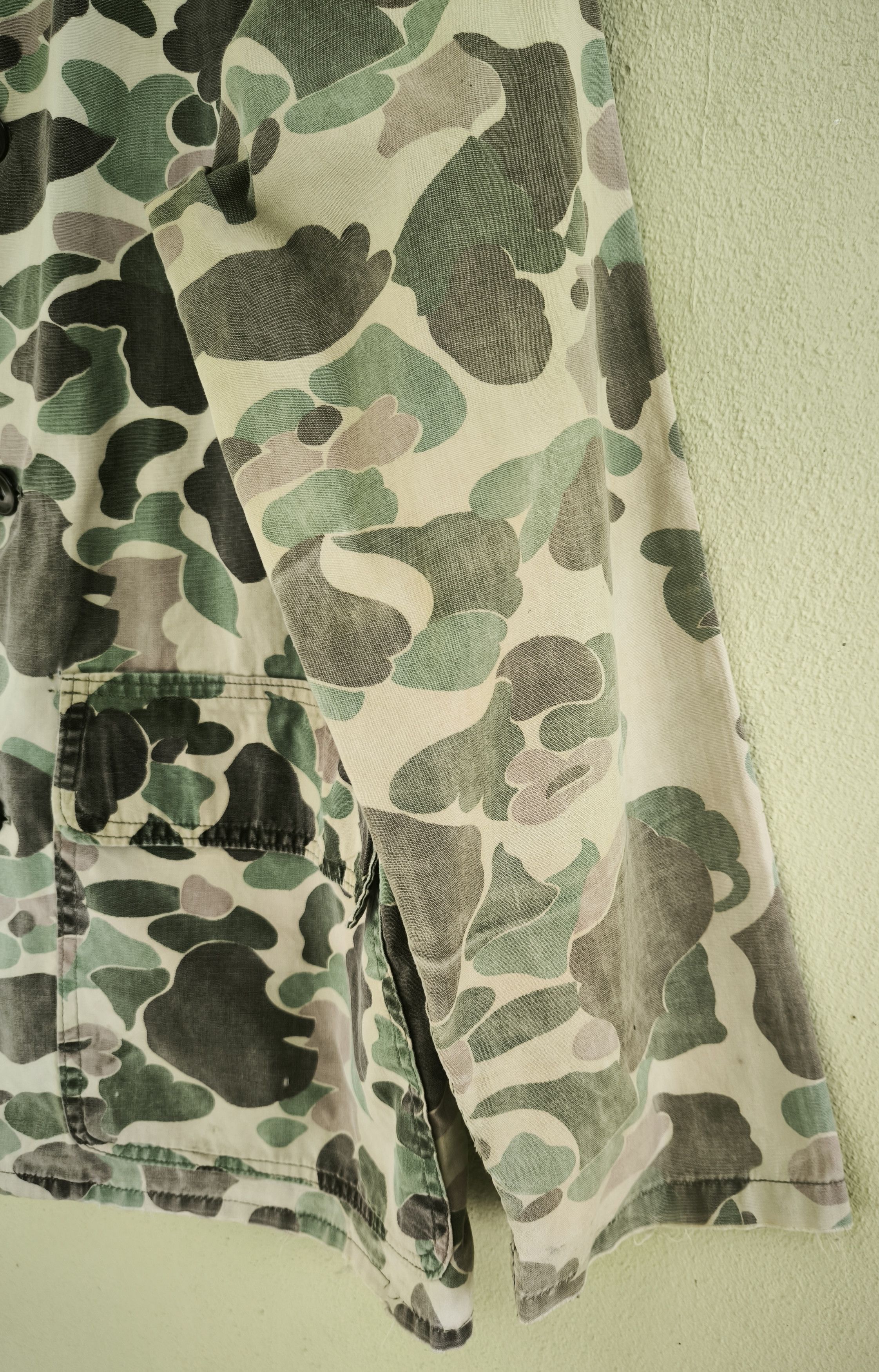Sears Vtg 70's SEARS, ROEBUCK AND CO duck camo hunting jacket Size US L / EU 52-54 / 3 - 2 Thumbnail