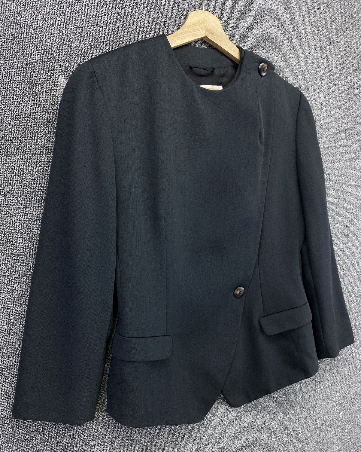 Vintage Vintage Federica Borello Wool Coat Cardigan Jacket Size S / US 4 / IT 40 - 5 Thumbnail
