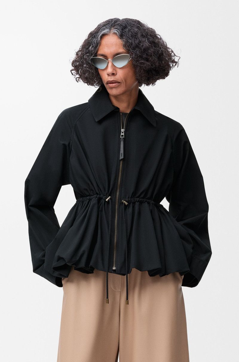 Loewe o1in1g0426 Jacket in Black Size L / US 10 / IT 46 - 3 Thumbnail