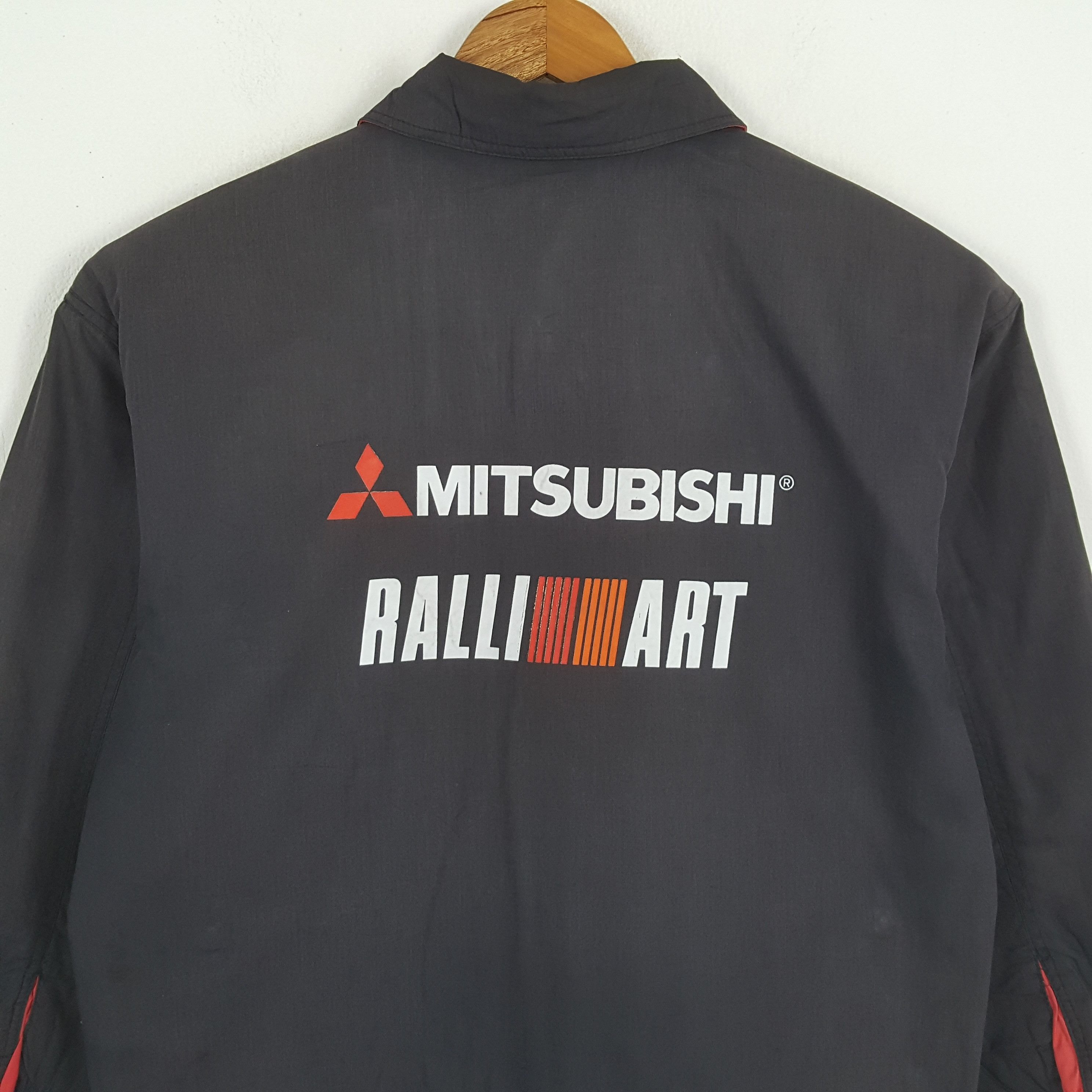 Japanese Brand × Vintage Vintage MITSUBISHI RALLI ART Japanese Racing Custom Jacket Size US L / EU 52-54 / 3 - 2 Thumbnail
