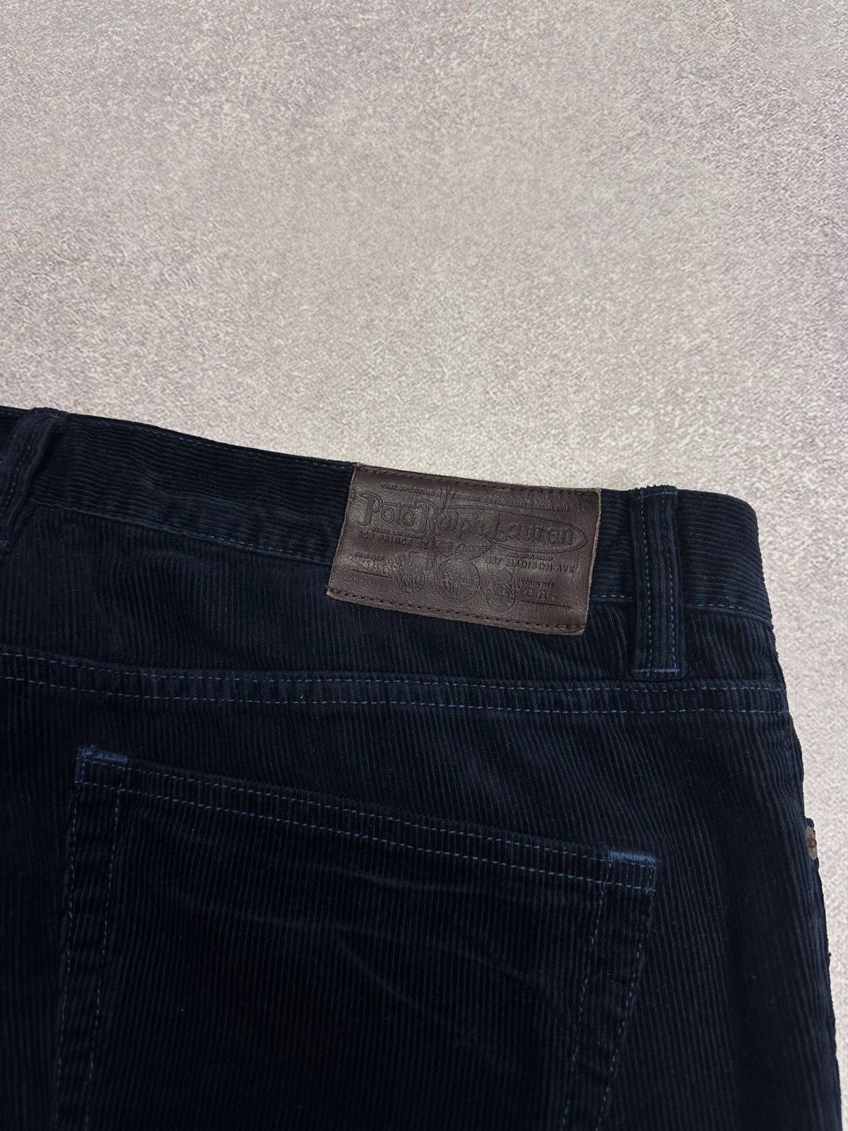 Polo Ralph Lauren Vintage Polo Ralph Lauren Velvet Corduroy Baggy Pants 36x34 Size US 36 / EU 52 - 4 Thumbnail