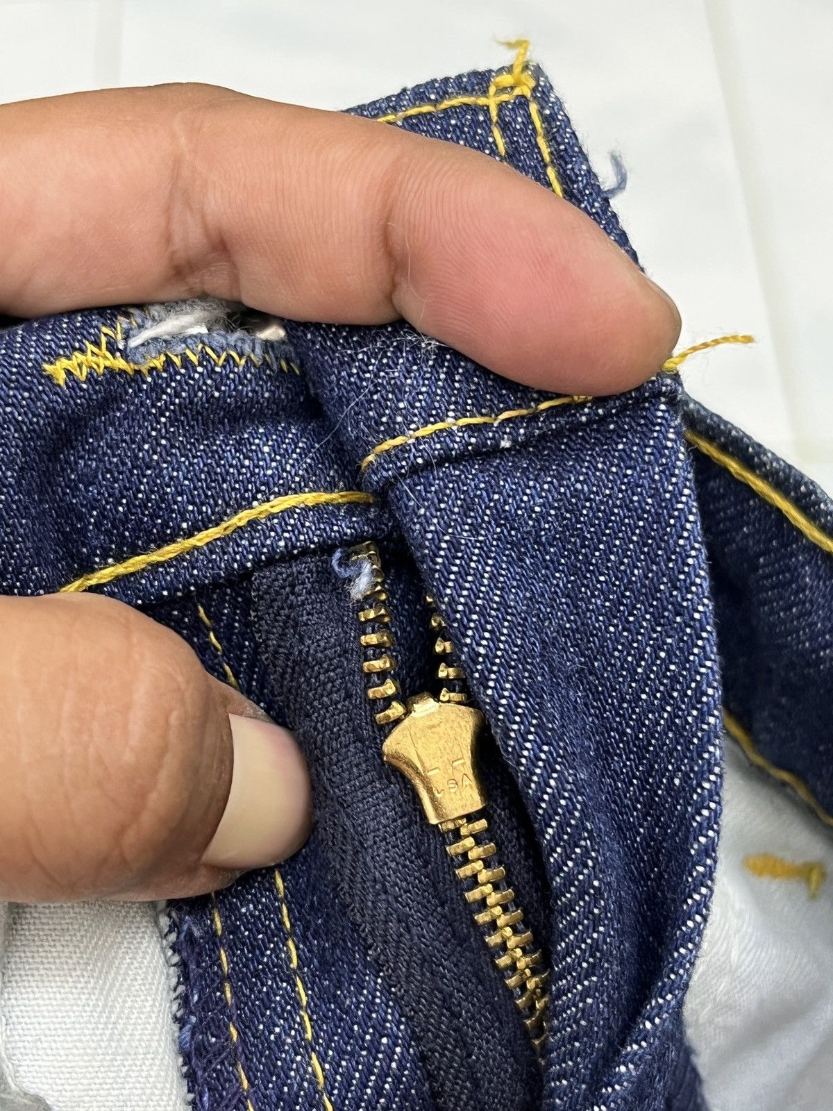 Levi's 🔥🔥🔥VTG 70’s LEVIS FRESH PRODUCE FLARED DENIM Size 28" / US 6 / IT 42 - 16 Thumbnail