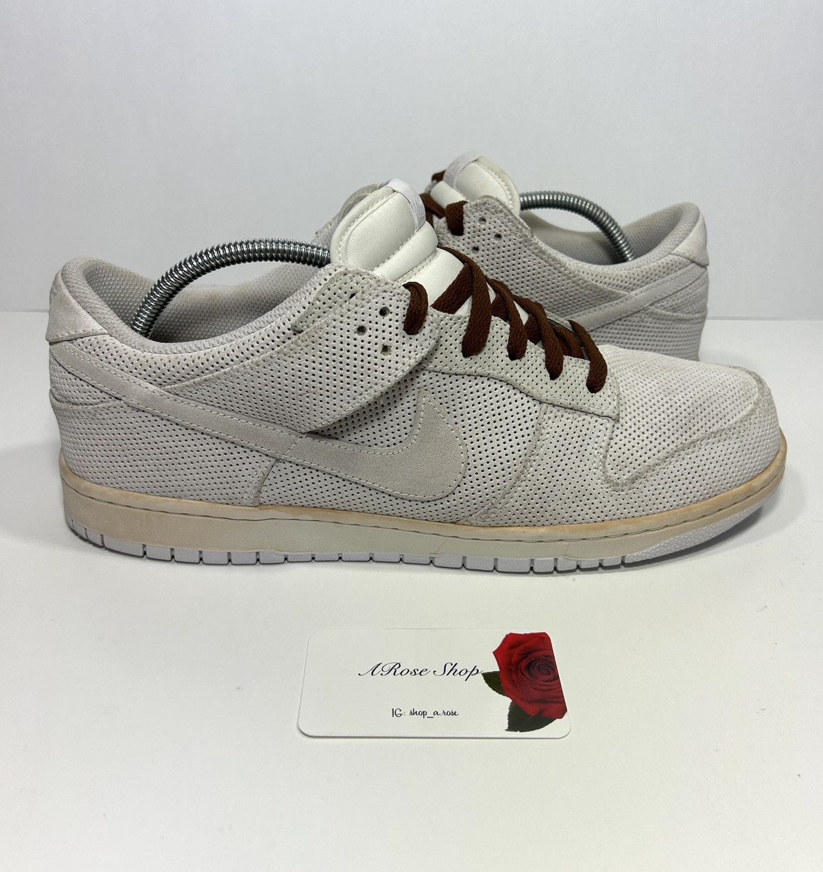 Nike Nike Dunk Low Premium ‘White Sail’ Shoes Size: 13 M Size US 13 / EU 46 - 1 Thumbnail