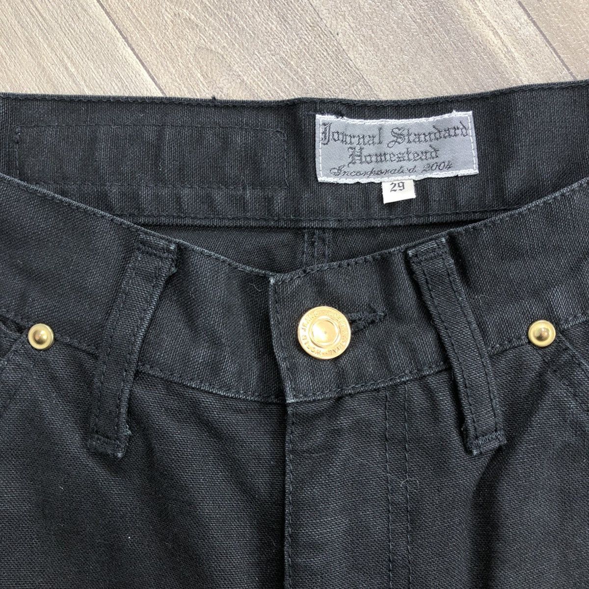 Japanese Brand 🇯🇵2000s Journal Standard Homestead Double Knee Jeans Pants Size US 29 - 5 Thumbnail