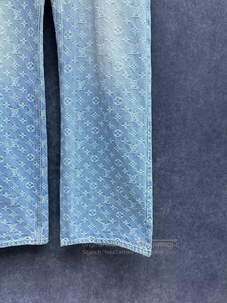 Louis Vuitton Louis Vuitton SS22 Graffiti Denim Pants. Size US 31 - 3 Thumbnail