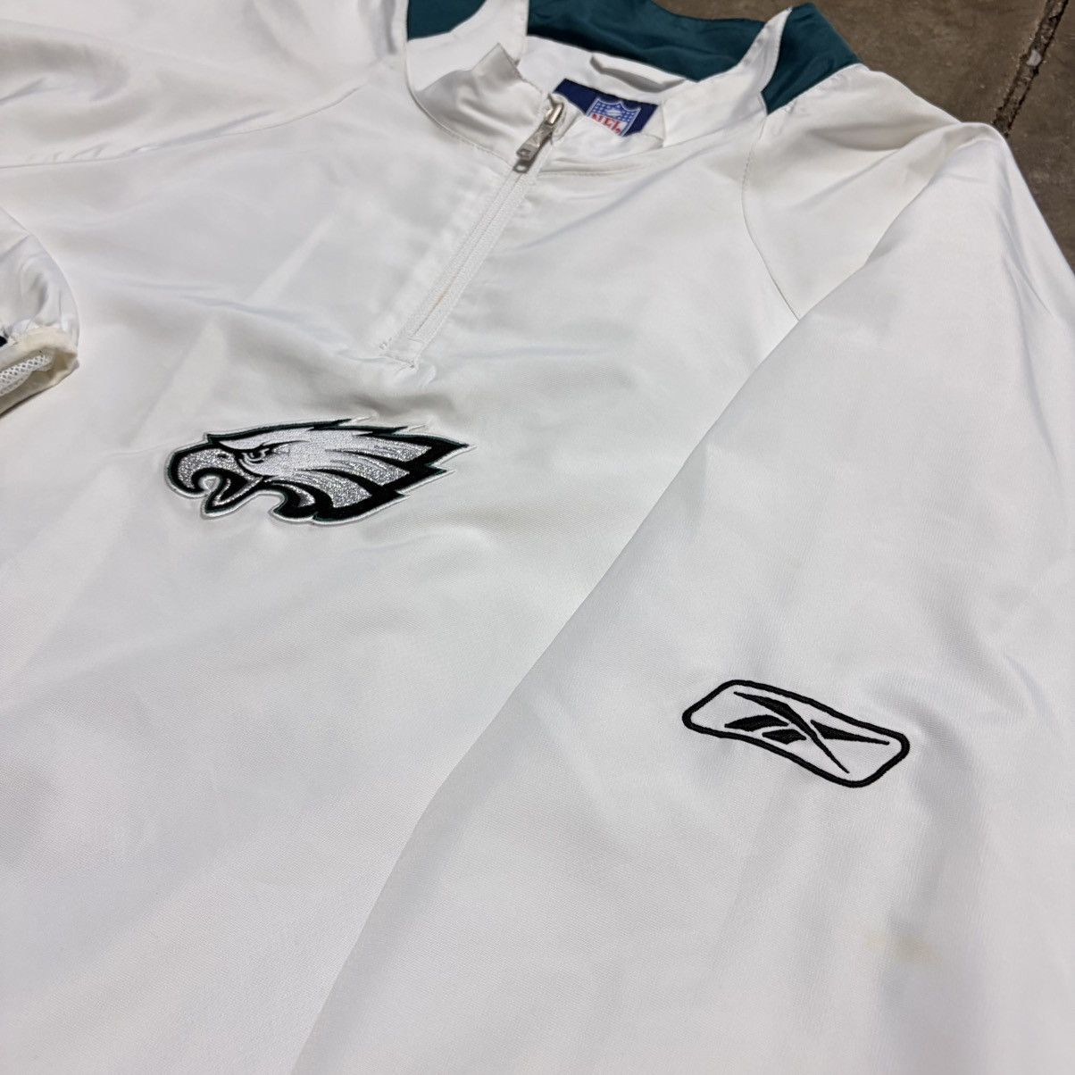 Reebok Vintage Philadelphia Eagles Windbreaker Jacket Reebok NFL Size US XXL / EU 58 / 5 - 6 Thumbnail