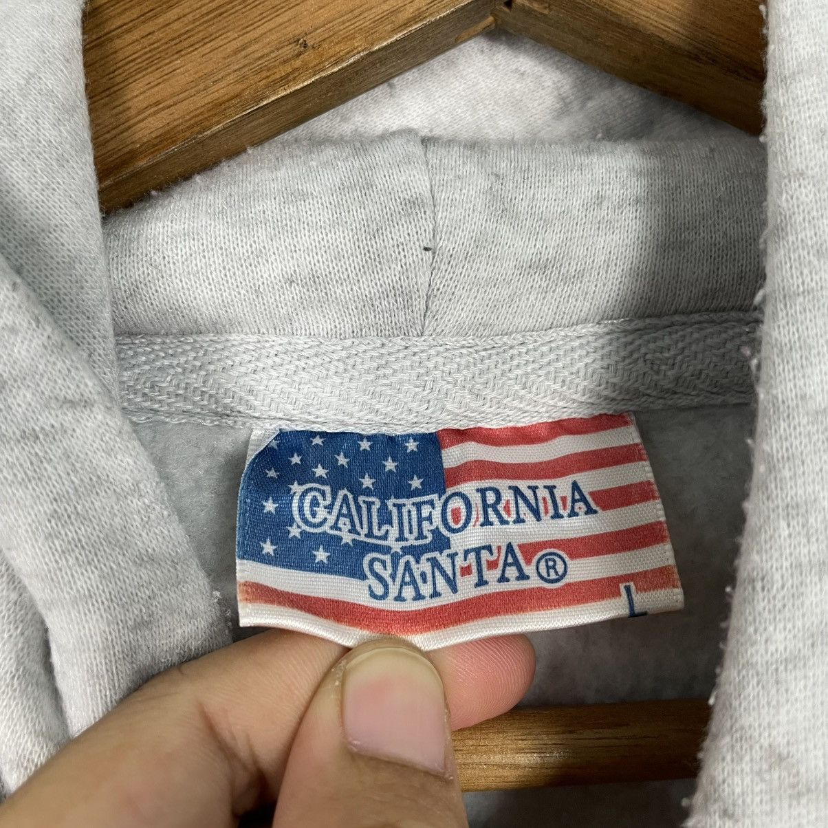 Japanese Brand California Santa Big Print Hoodie Size US M / EU 48-50 / 2 - 15 Thumbnail