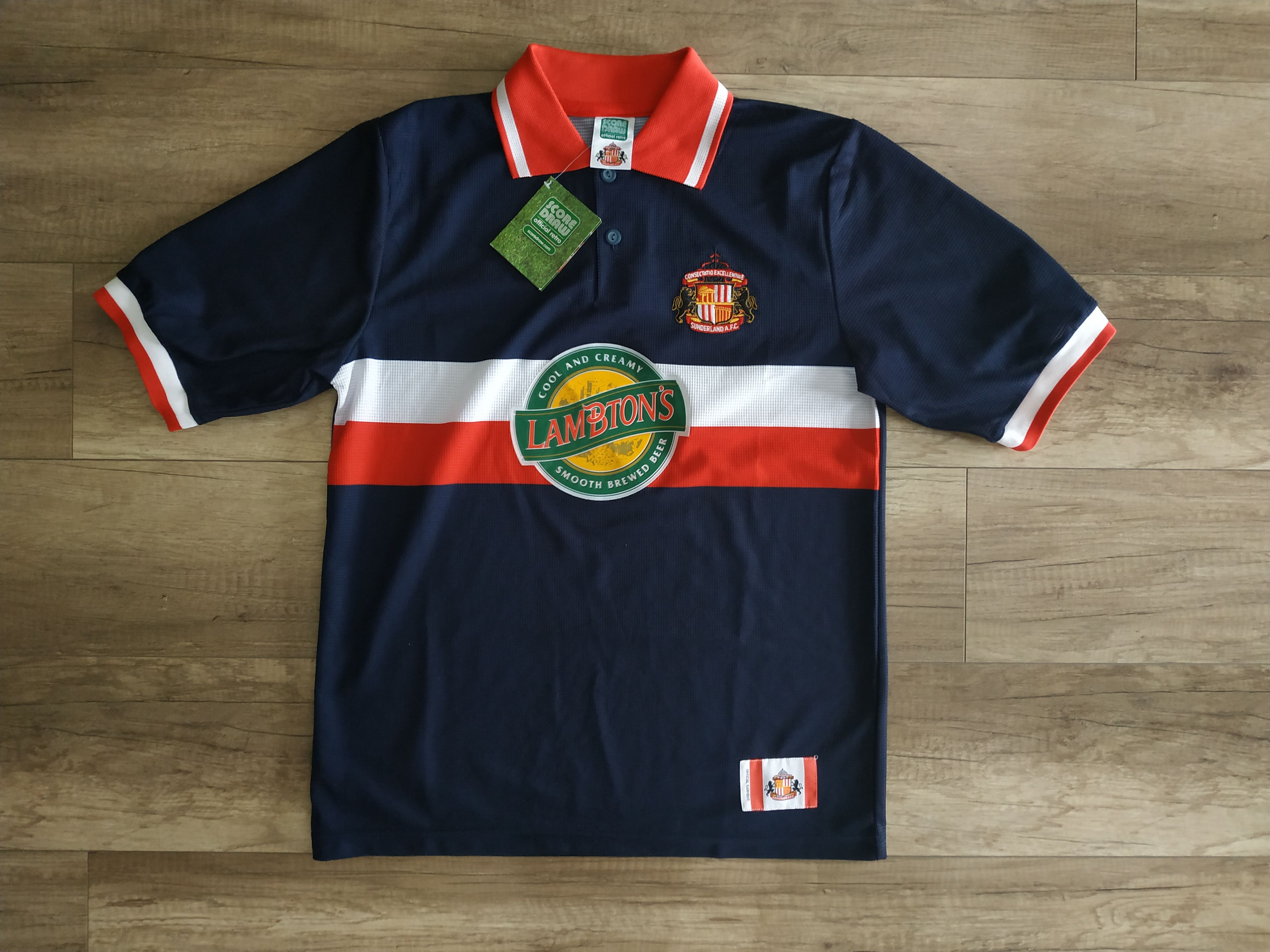 Other Score Draw Sunderland 1998-99 3rd T-shirt, s. LARGE Size US L / EU 52-54 / 3 - 1 Thumbnail