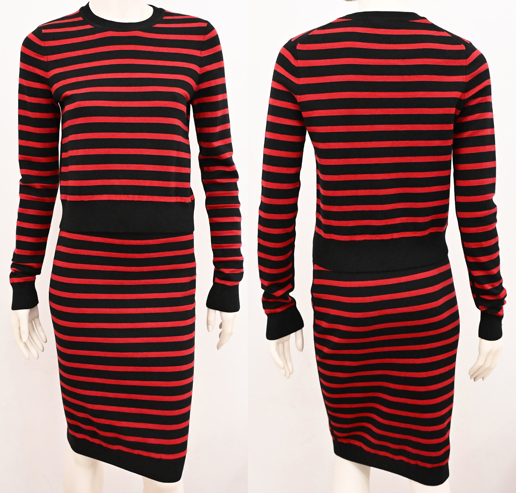 Marc by Marc Jacobs Marc by Marc Jacobs Merino wool stripe twin set Size XS / US 0-2 / IT 36-38 - 3 Thumbnail