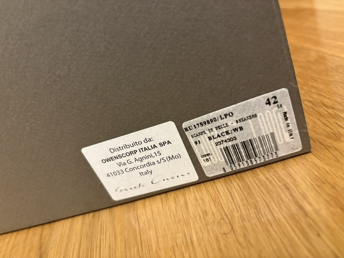 Rick Owens Rick Owens SS17 Ramones Size US 9 / EU 42 - 8 Thumbnail
