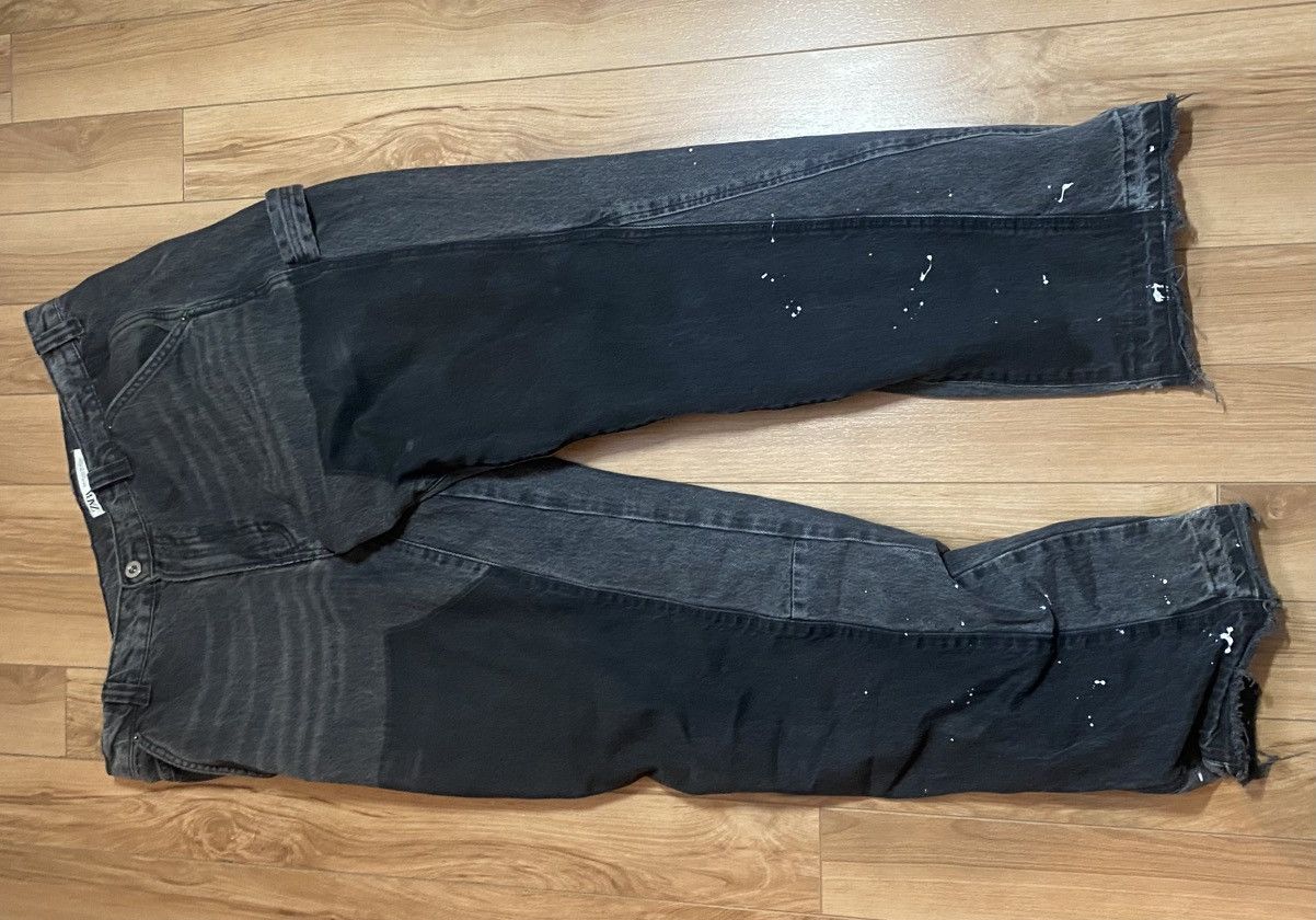 Zara Zara vintage streetwear pants painted Size US 33 - 3 Thumbnail