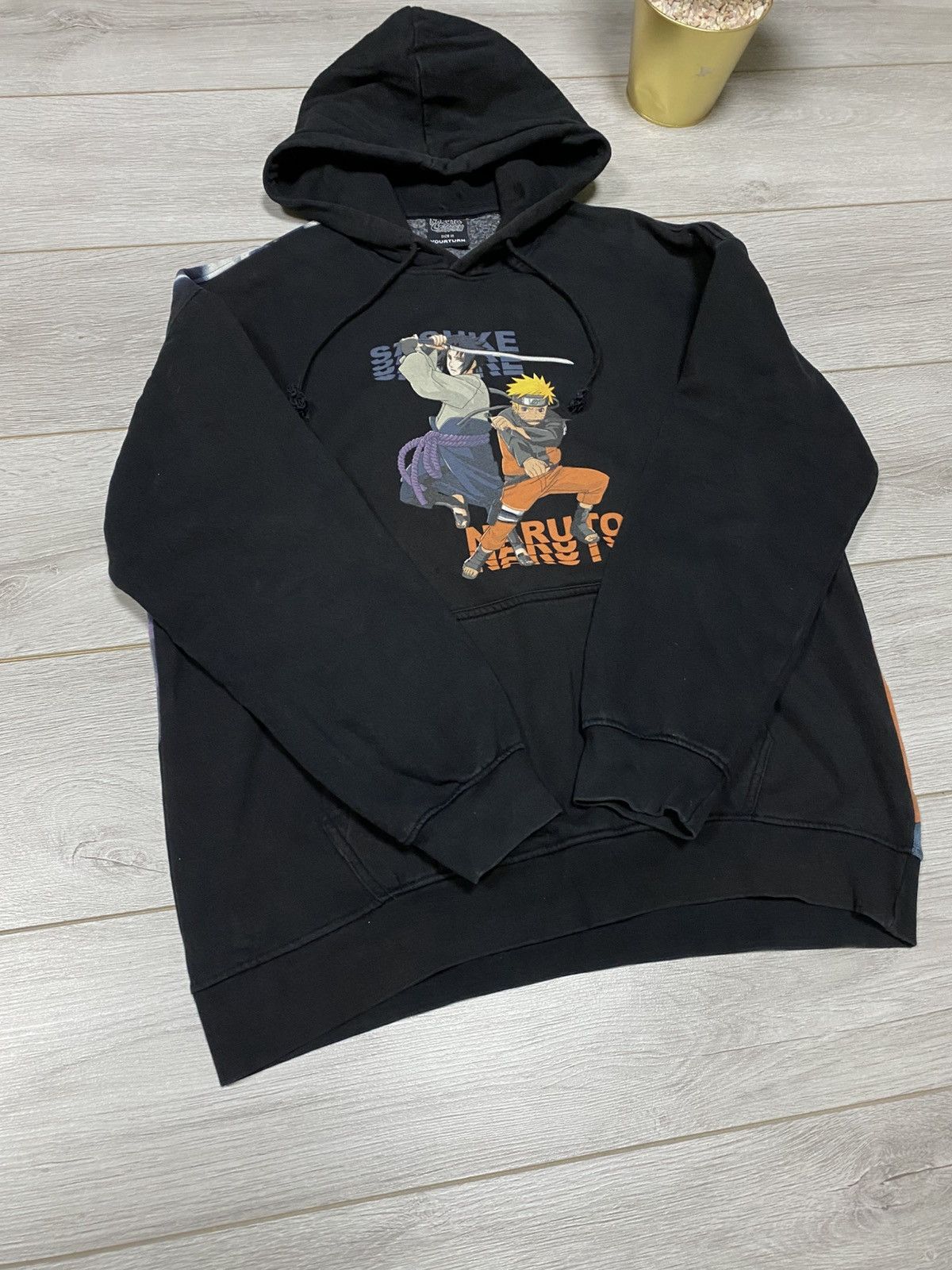 Anime Naruto anime shippuden overprint Saske hoodie Size US M / EU 48-50 / 2 - 7 Thumbnail