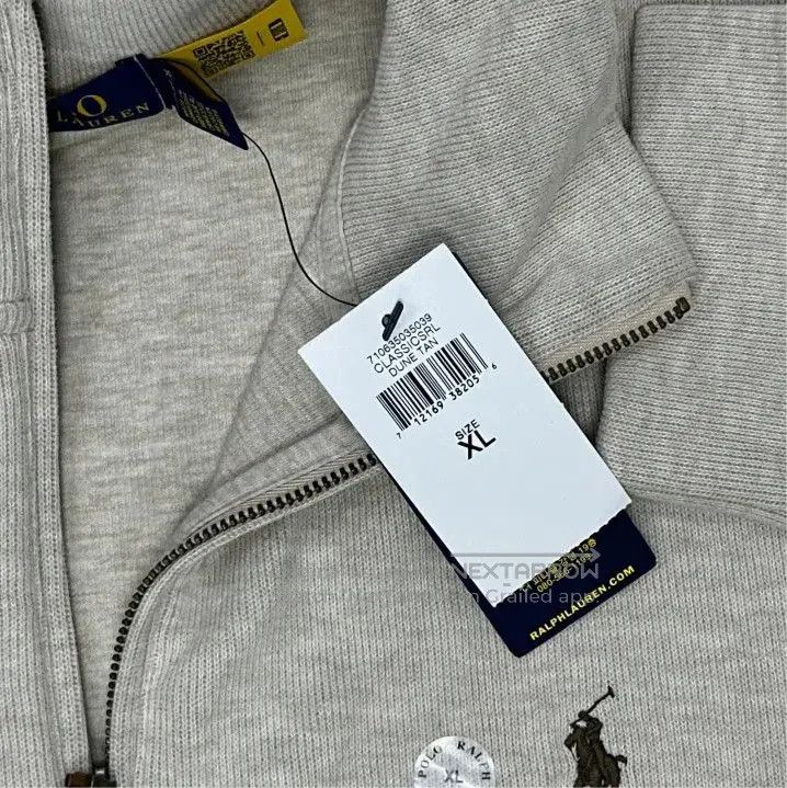 Polo Ralph Lauren Polo Ralph Lauren FW23 Classic Logo Half. Size US XL / EU 56 / 4 - 4 Thumbnail