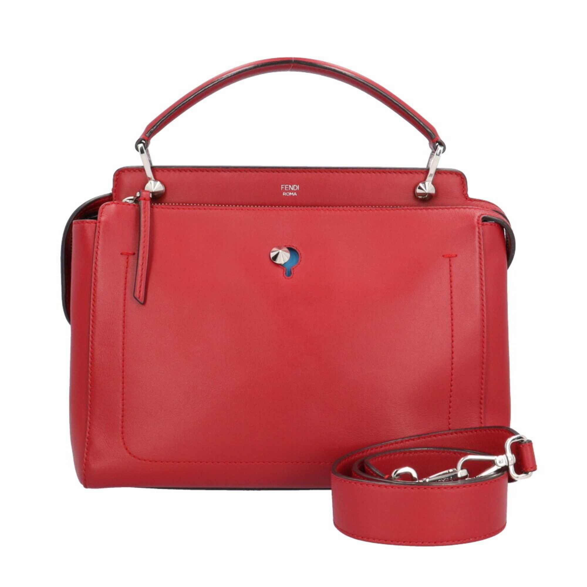 Fendi.com Shoulder Bag Fendi Leather 8BN293 Red Women's FENDI 2way