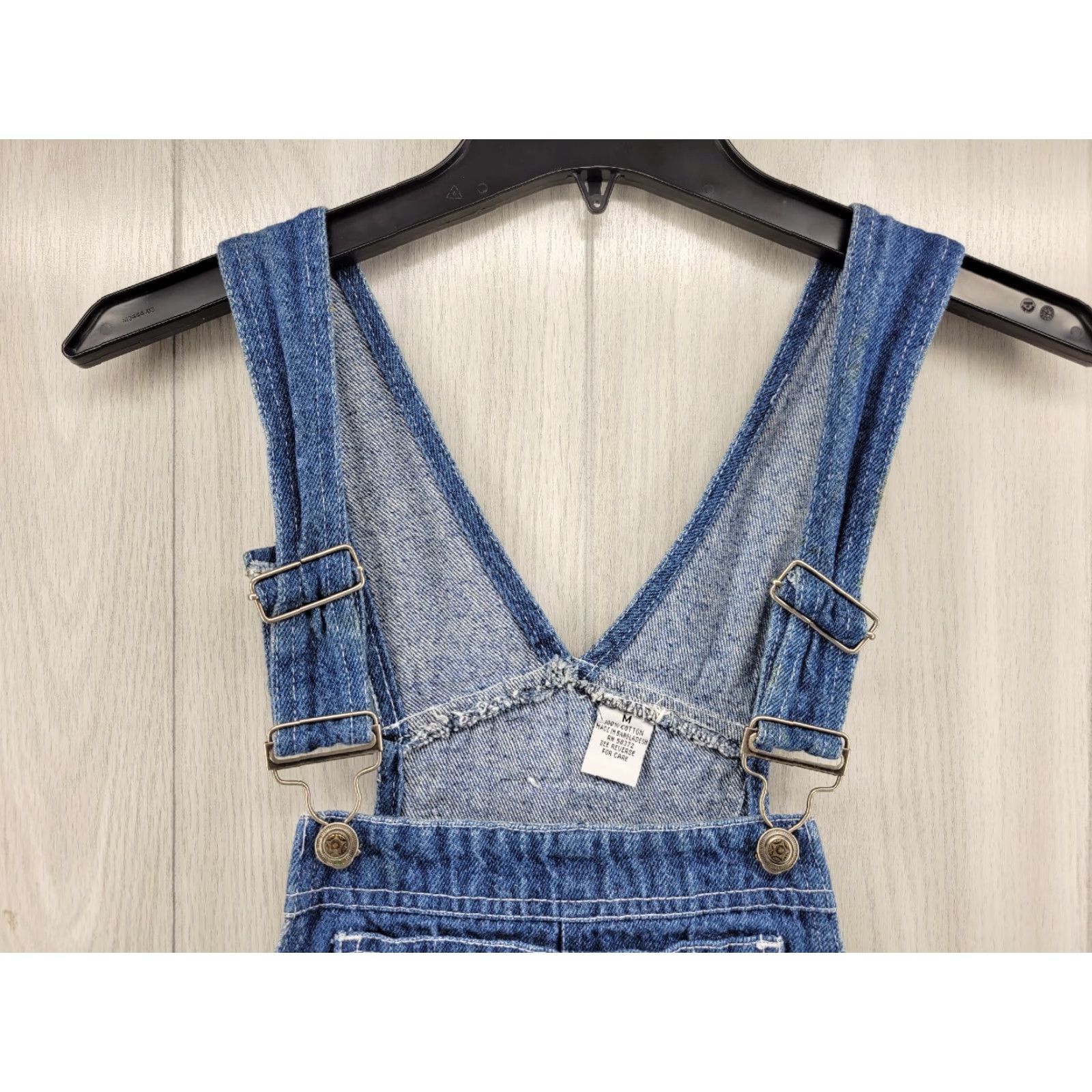 Tommy Hilfiger VINTAGE Tommy Hilfiger Tommy Girl Spell Out Bib Overalls Jeans Women Medium Blue 90s Fashion Size 32" / US 10 / IT 46 - 2 Thumbnail