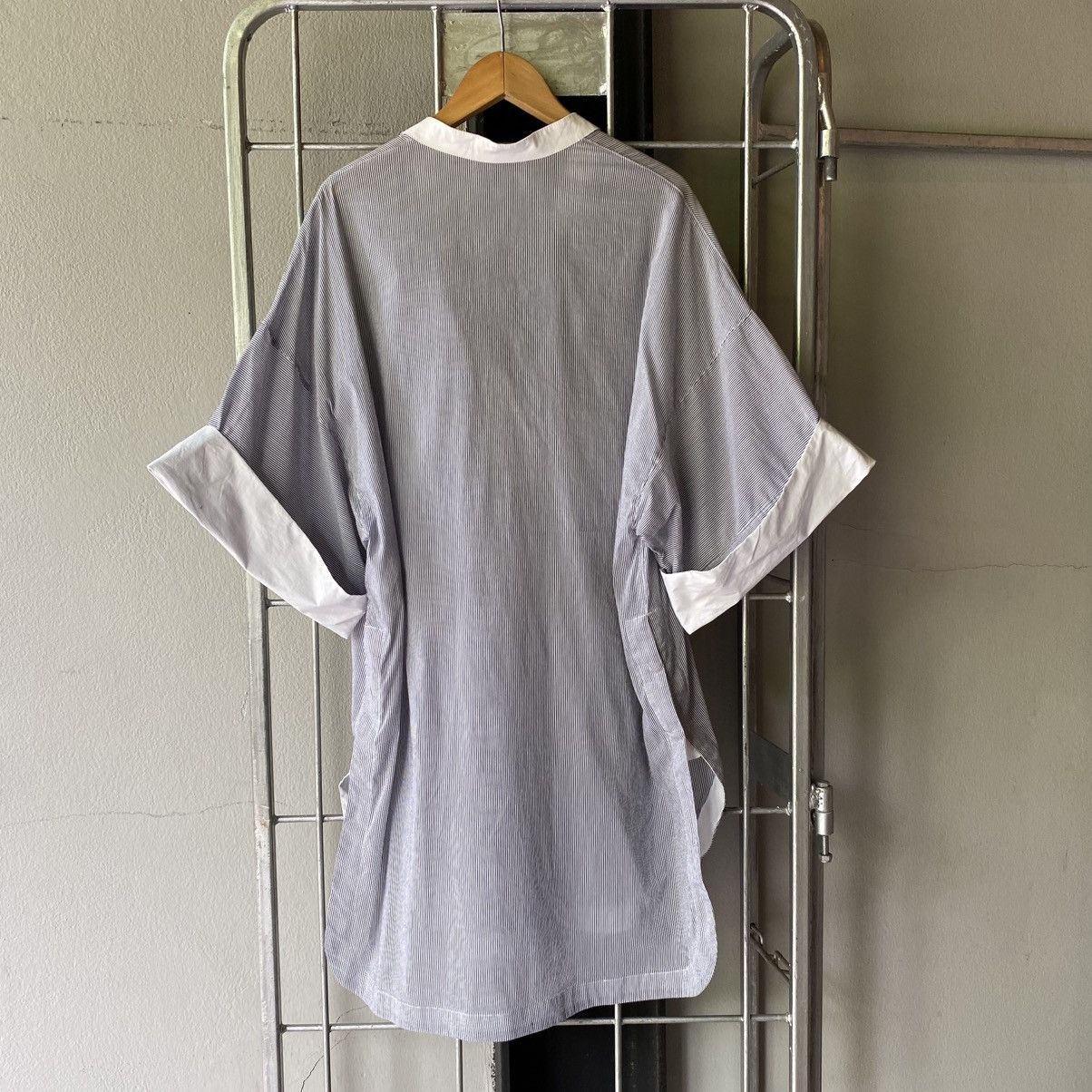 3.1 Phillip Lim 3.1 Phillip Lim Navy Stripe Shirt Dress Size S / US 4 / IT 40 - 11 Thumbnail