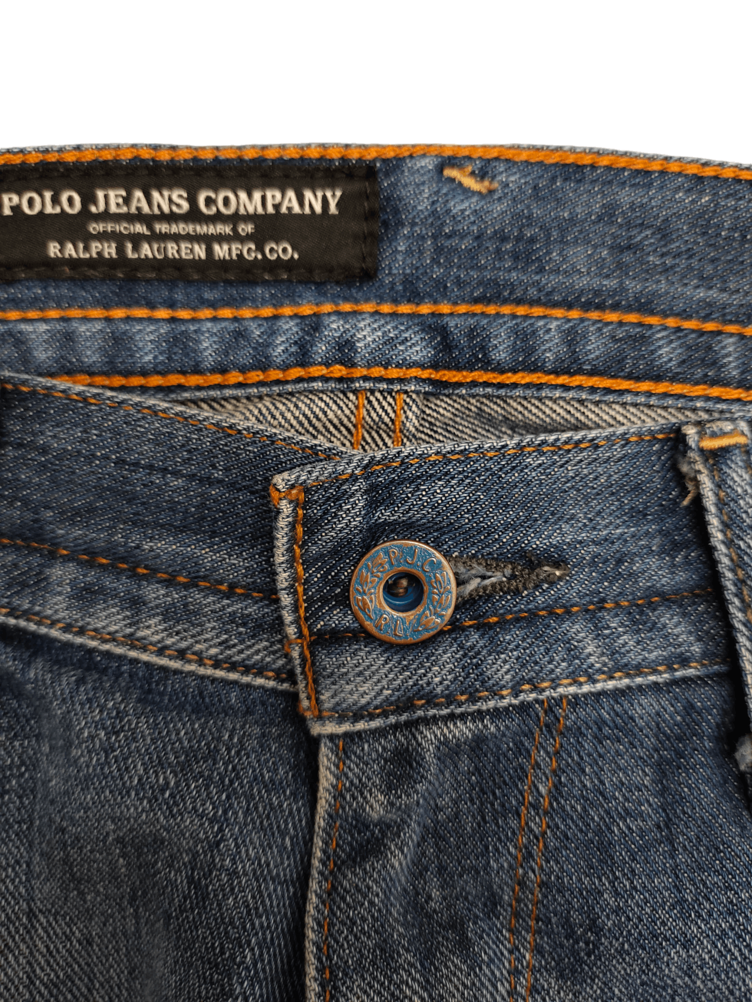 Polo Ralph Lauren Vintage Y2k Polo Ralph Lauren RL67 Five Pocket Denim Jeans Size US 33 - 4 Thumbnail