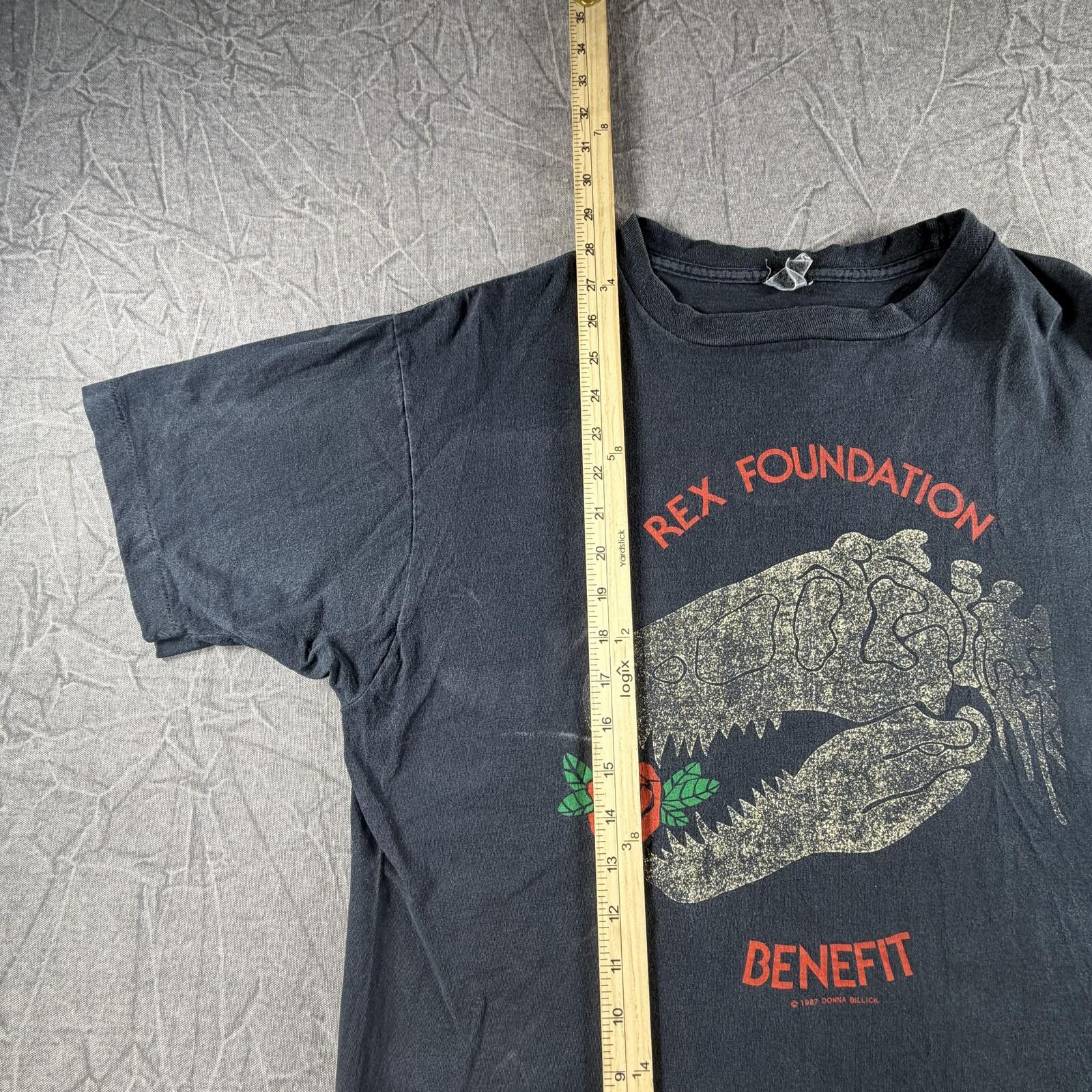 Unknown London Grateful Dead Men's XL Black Dead Rex Foundation 90s Vintage Size ONE SIZE - 2 Thumbnail