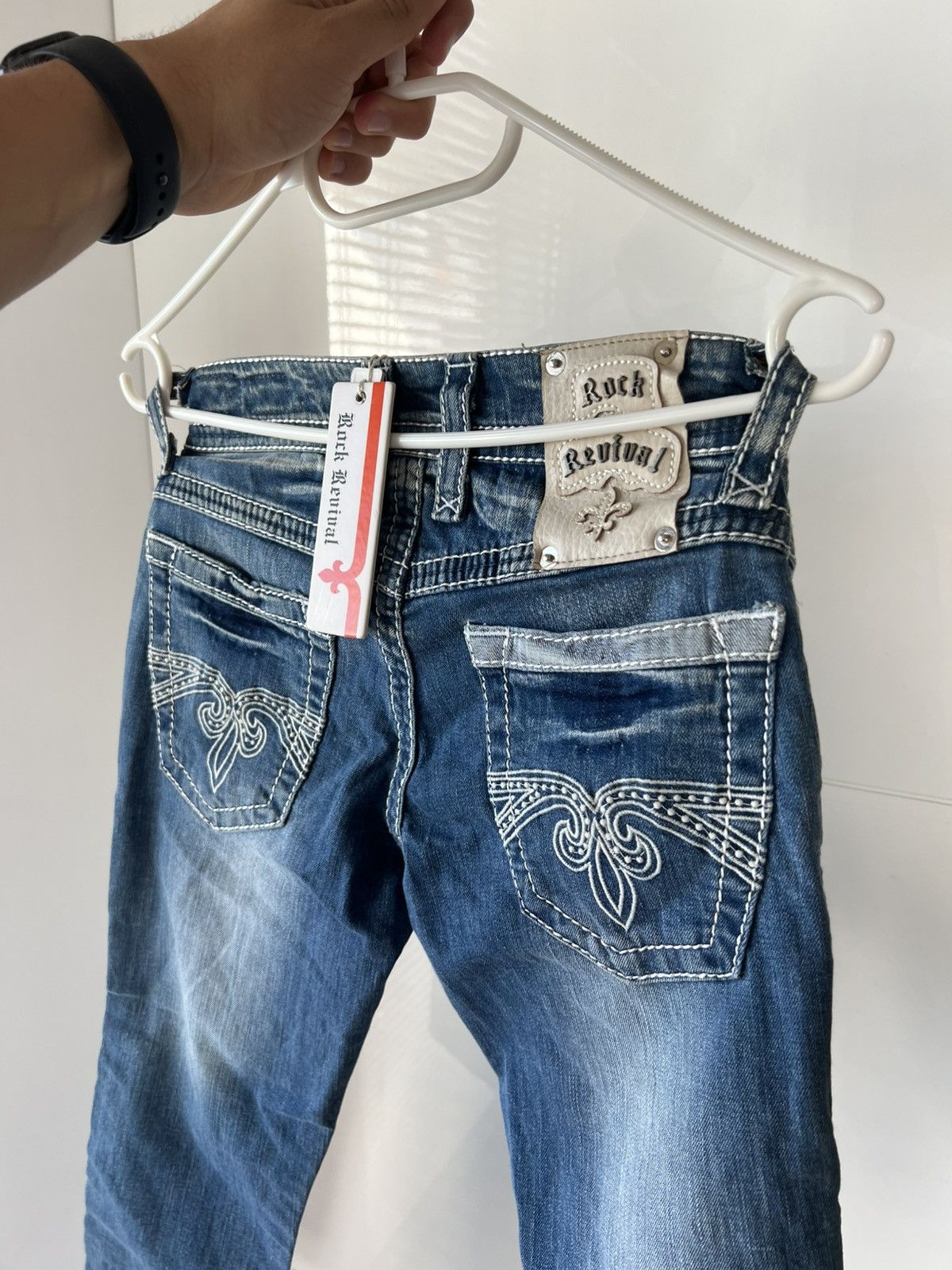 Rock Revival ‼️New Rock Revival Made in USA RRP:210€ Selvage Jeans Size US 28 / EU 44 - 5 Thumbnail