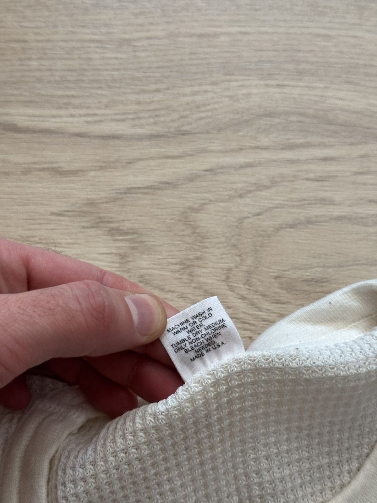 Hanes Vintage 80’s Hanes Long John Thermal 50/50 USA Long Sleeve Size US XL / EU 56 / 4 - 12 Thumbnail