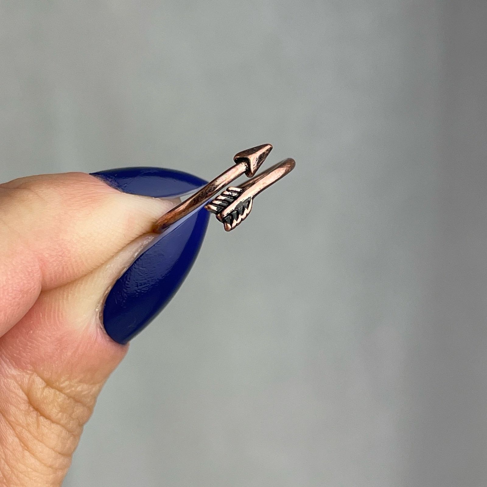 Other Dainty Copper Tone Arrow Shaped Wrap Ring Jewelry 5-5.5 NWOT Size ONE SIZE - 12 Thumbnail