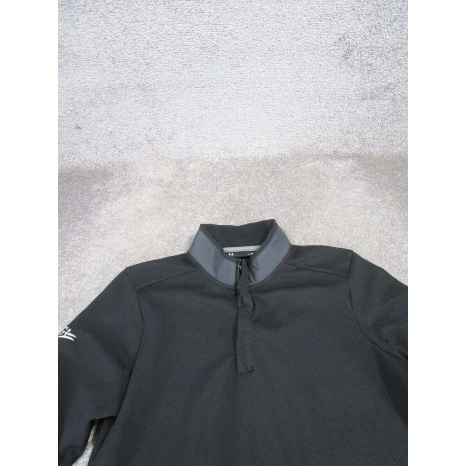 Under Armour Under Armour Mens Large Coldgear Black Pullover Sweatshirt Size US L / EU 52-54 / 3 - 2 Thumbnail