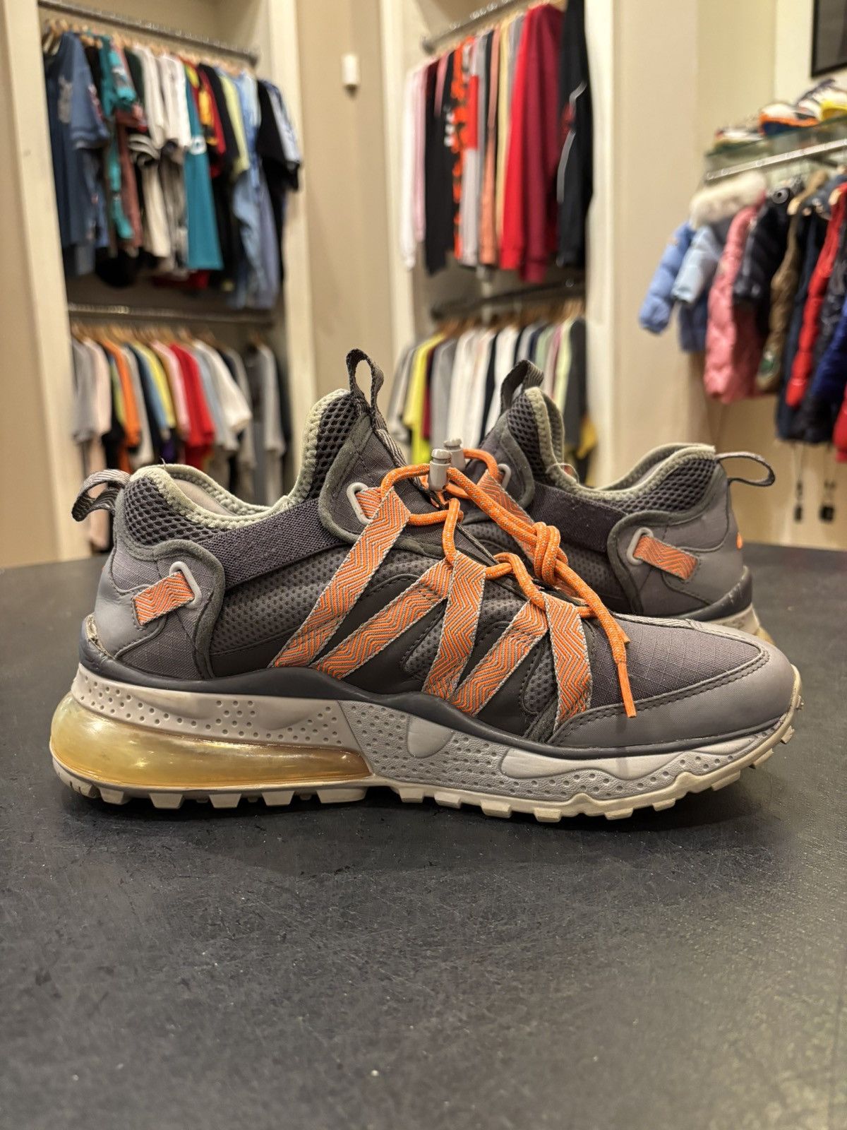 Nike Air Max 270 Bowfin 'Thunder Grey Total Orange'