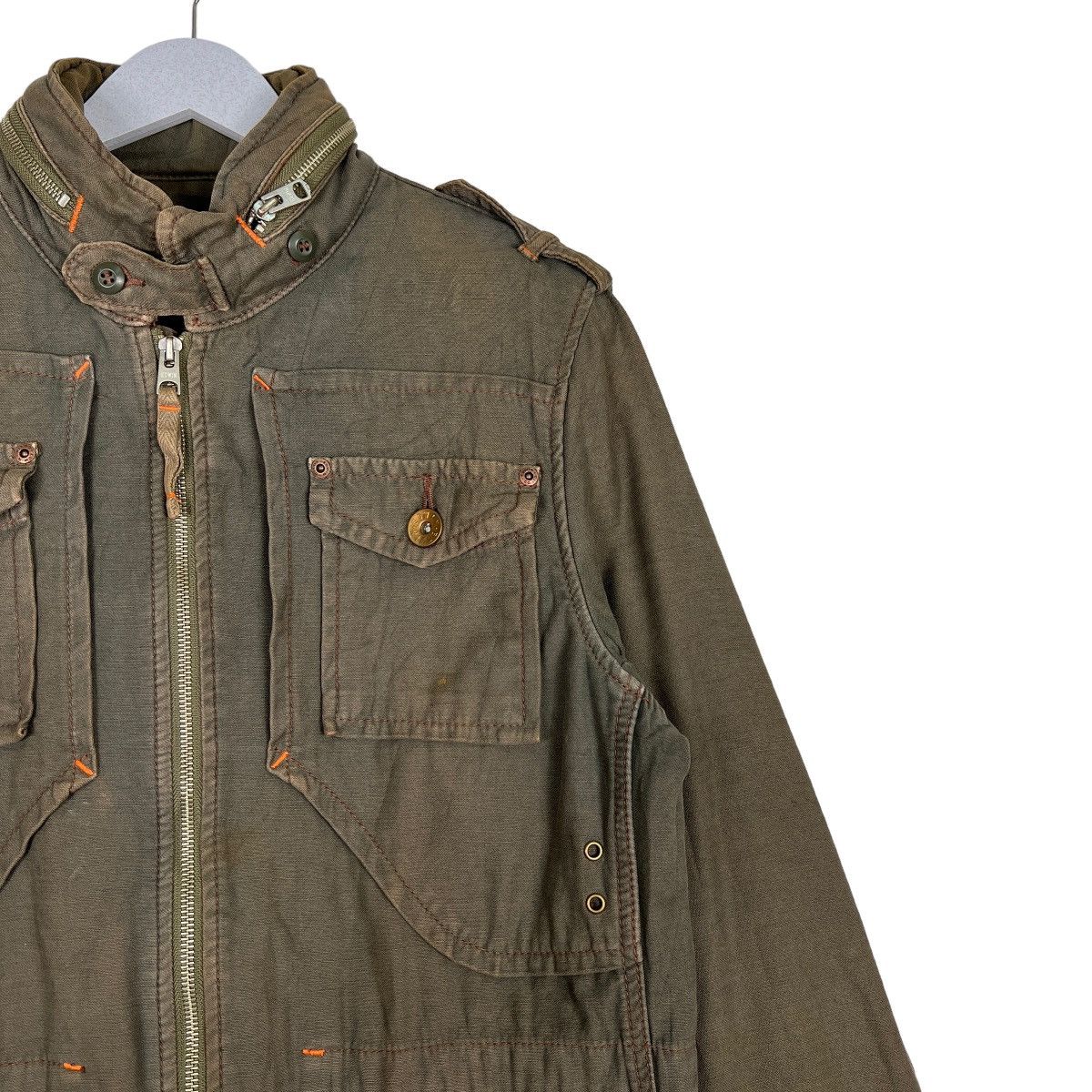 Edwin 🔥 TYPE 505 EDWIN MILITARY STYLE FIELD JACKET Size US M / EU 48-50 / 2 - 6 Thumbnail