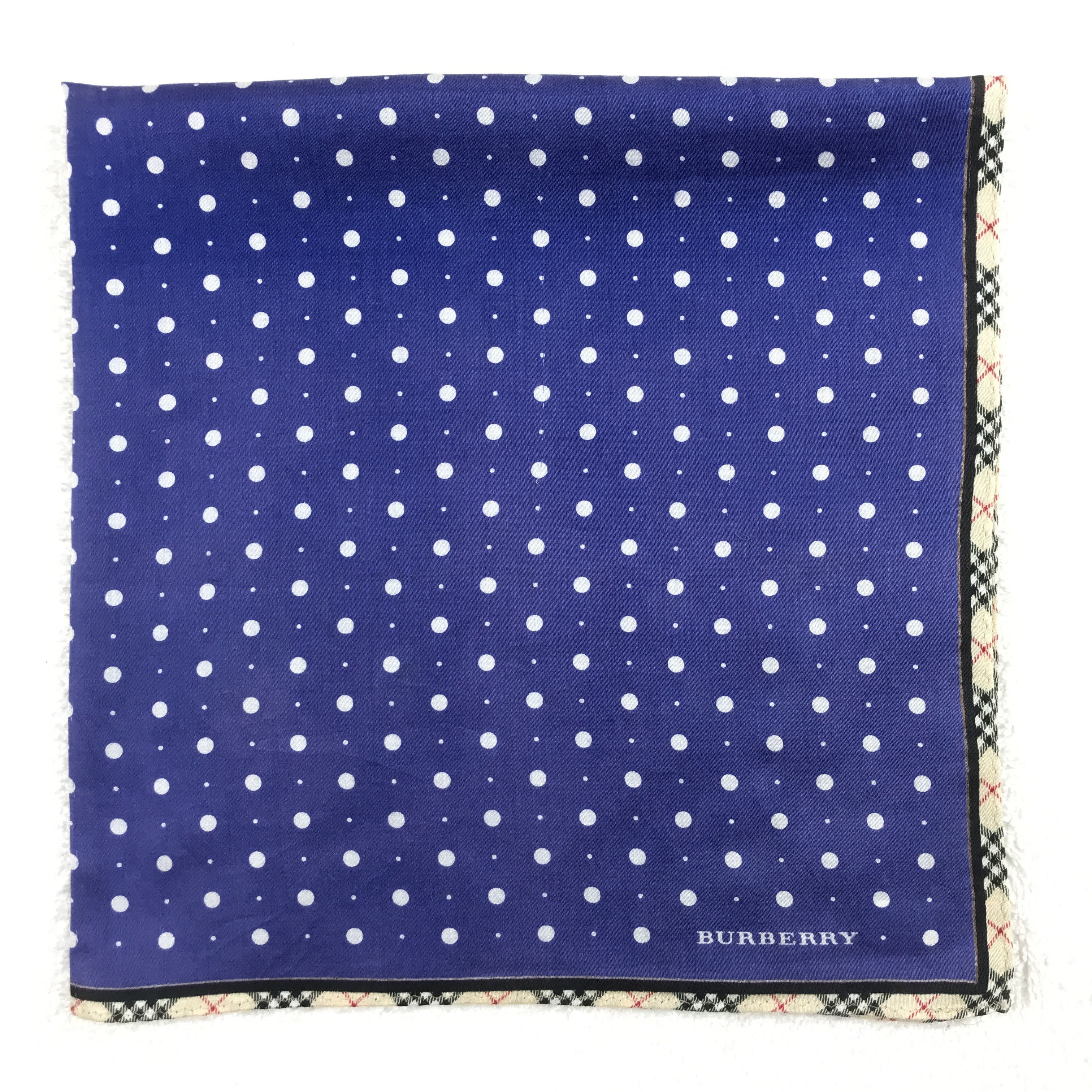 Burberry × Vintage Vintage Burberry Bandana Neckerchief Handkerchief Size ONE SIZE - 2 Thumbnail