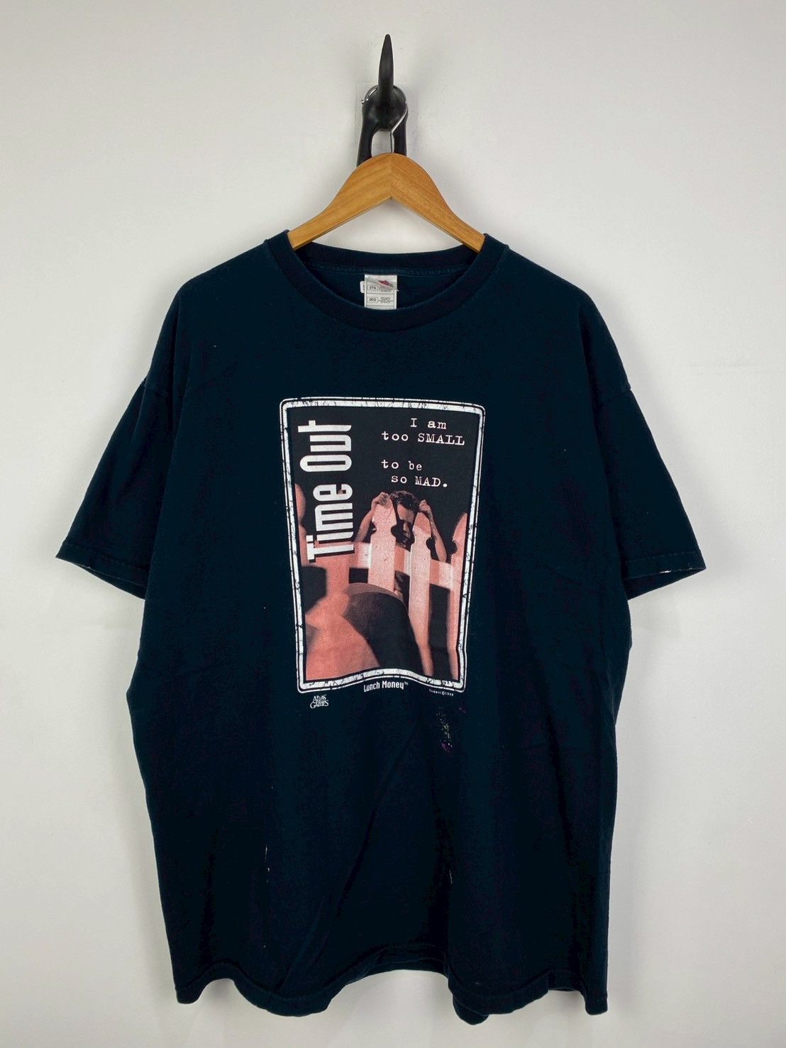 Vintage Vintage Time Out Atlas Games Lunch Money T-Shirts DO1185 Size US XXL / EU 58 / 5 - 2 Thumbnail