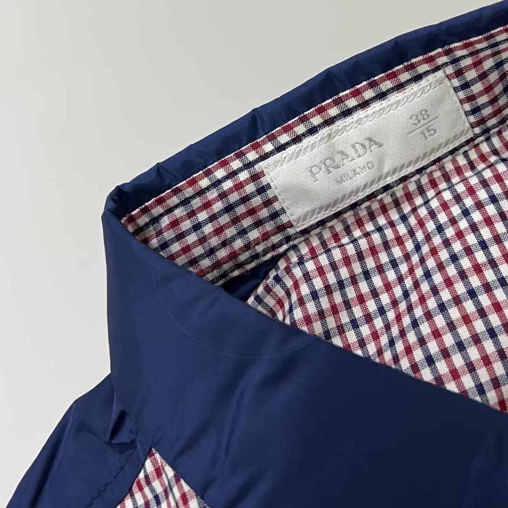 Prada Sz38 Prada Nylon Patches Joint Shirt-2508 Size US M / EU 48-50 / 2 - 5 Thumbnail
