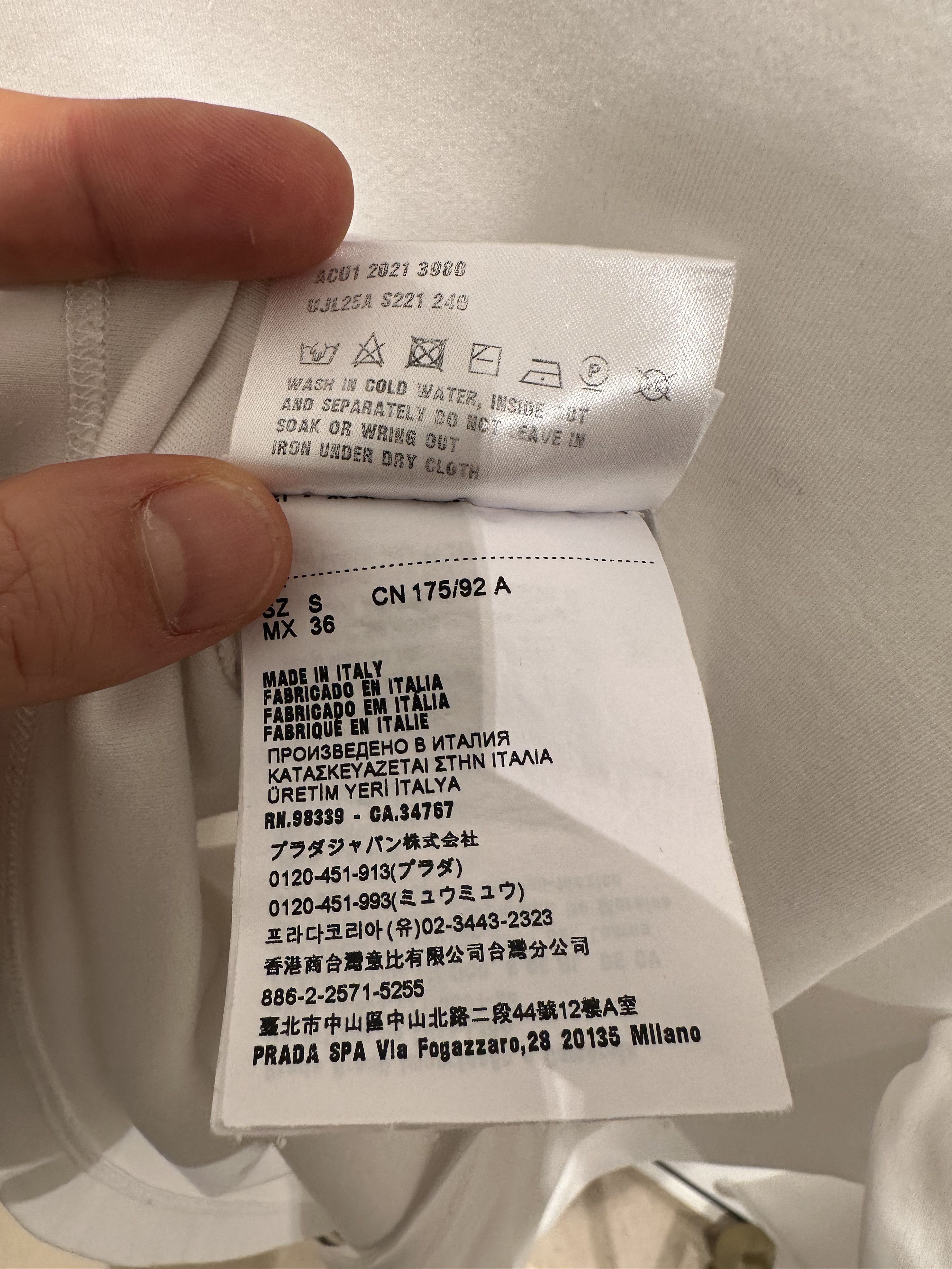 Prada × Raf Simons Boatneck Oversized Top Size US S / EU 44-46 / 1 - 6 Thumbnail